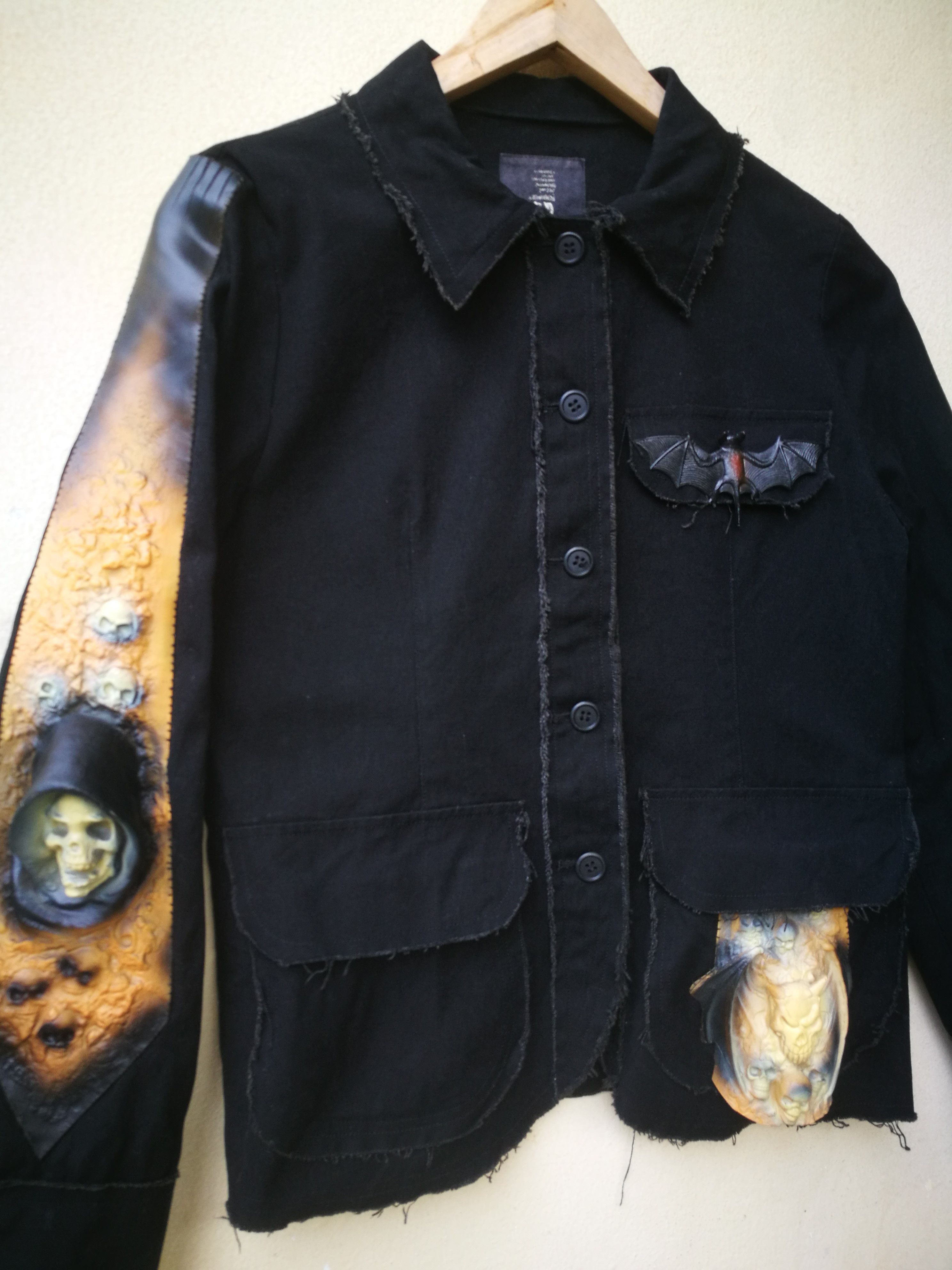If Six Was Nine × Japanese Brand × Seditionaries Japanese Brand Skull Gothic Jacket Size US S / EU 44-46 / 1 - 1 Thumbnail