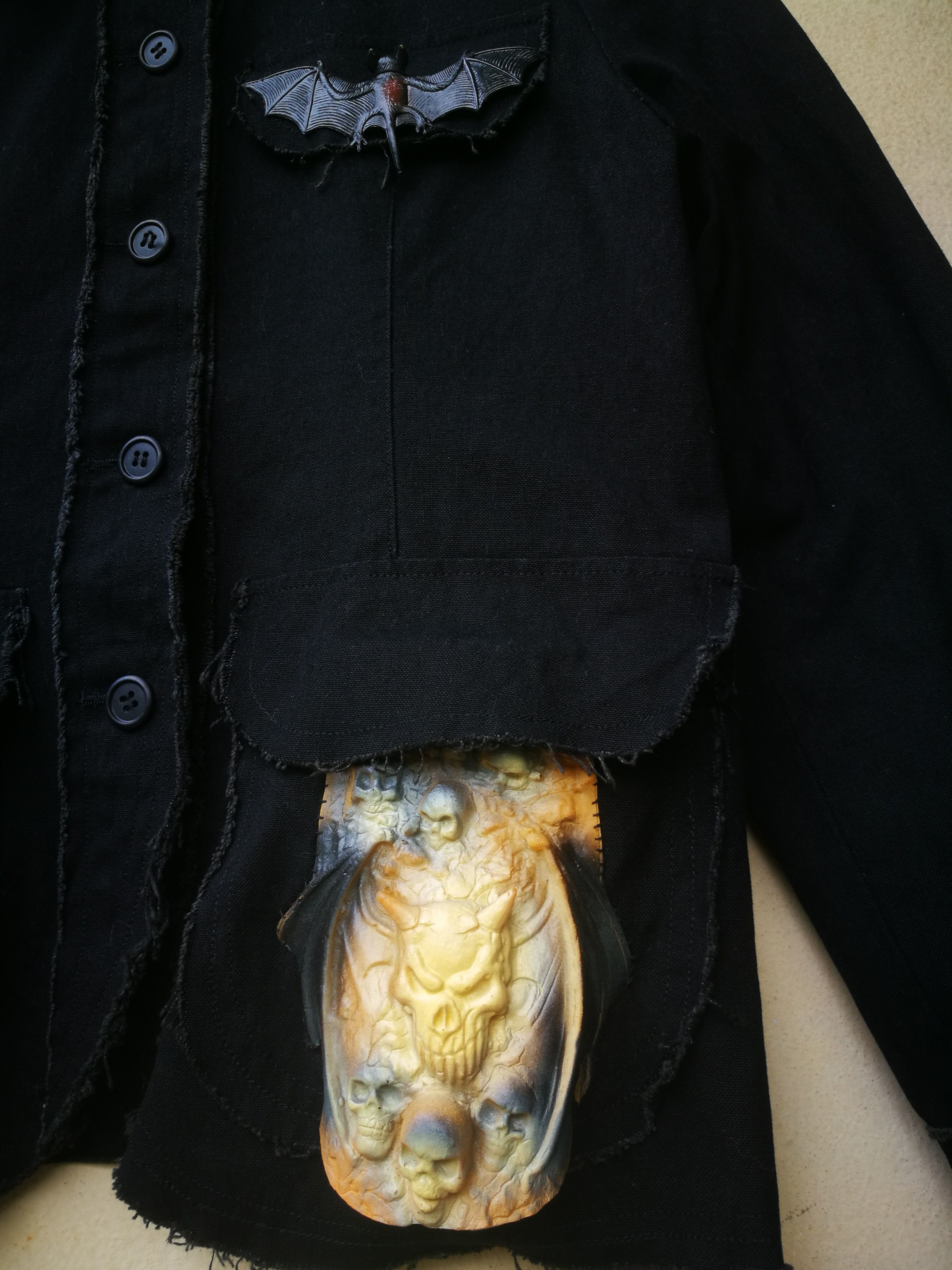 If Six Was Nine × Japanese Brand × Seditionaries Japanese Brand Skull Gothic Jacket Size US S / EU 44-46 / 1 - 7 Thumbnail