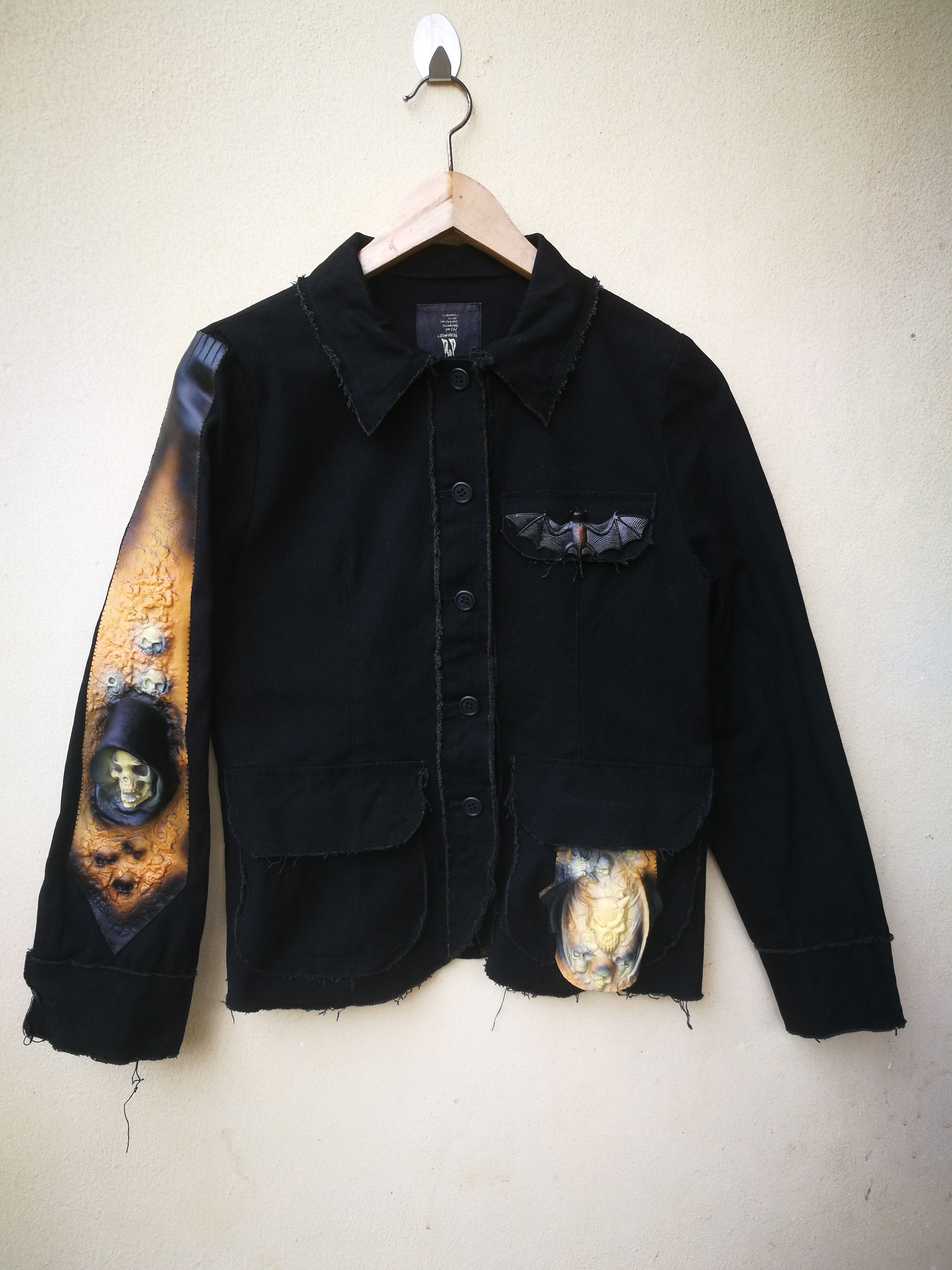 If Six Was Nine × Japanese Brand × Seditionaries Japanese Brand Skull Gothic Jacket Size US S / EU 44-46 / 1 - 2 Thumbnail