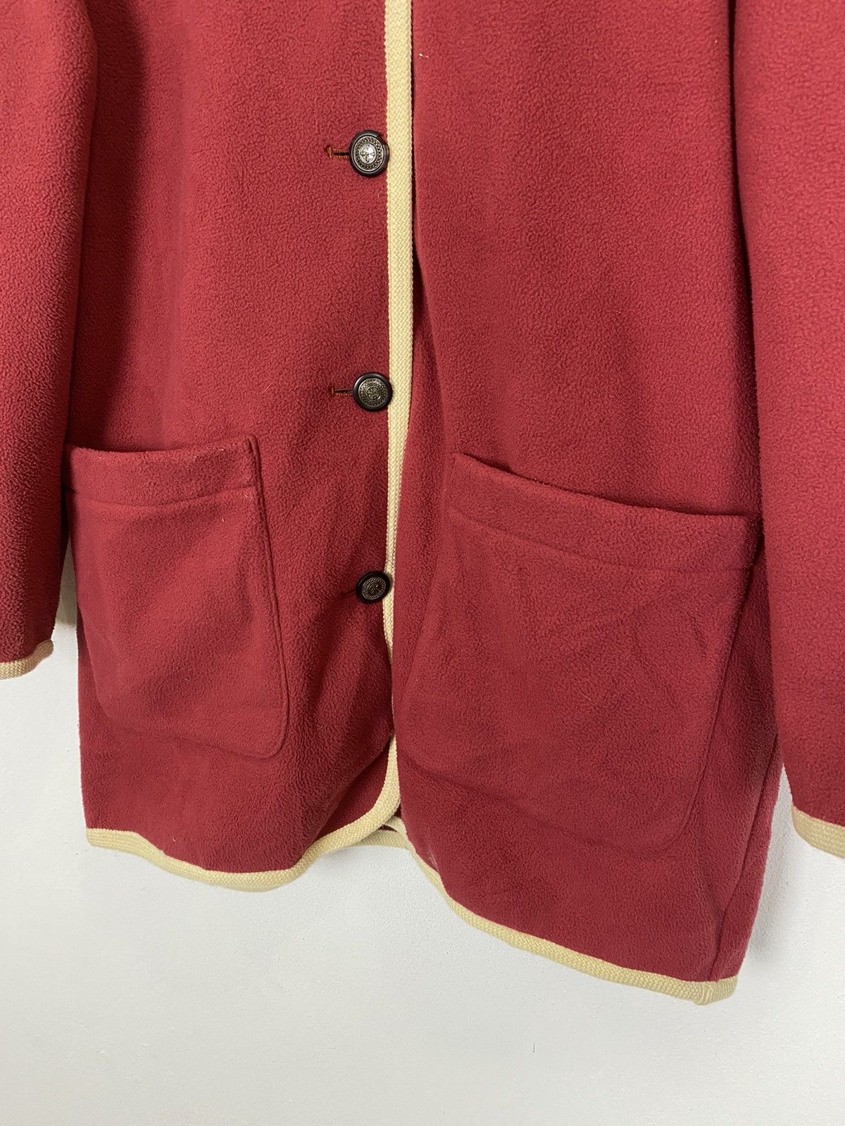 Ellesse × Vintage VINTAGE ELLESSE FLEECE HOODIES JACKET Size US L / EU 52-54 / 3 - 5 Thumbnail
