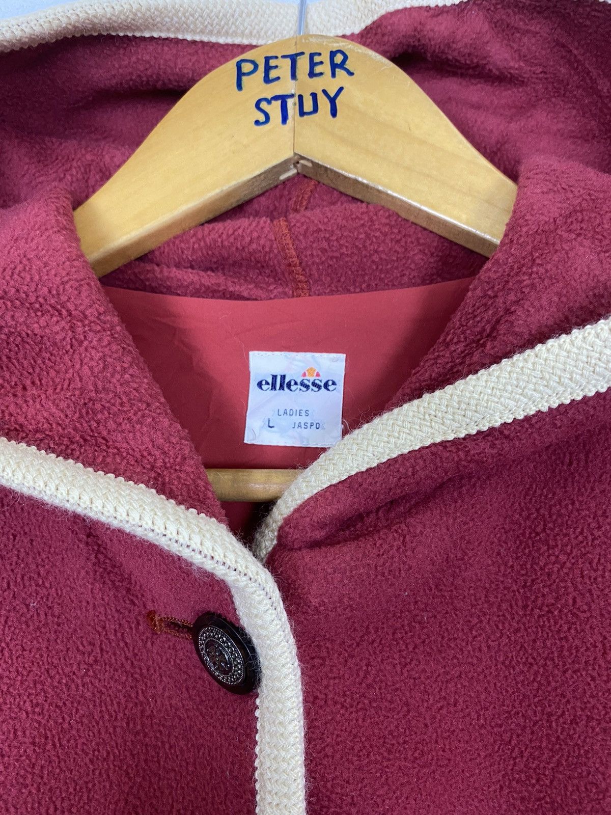 Ellesse × Vintage VINTAGE ELLESSE FLEECE HOODIES JACKET Size US L / EU 52-54 / 3 - 9 Thumbnail