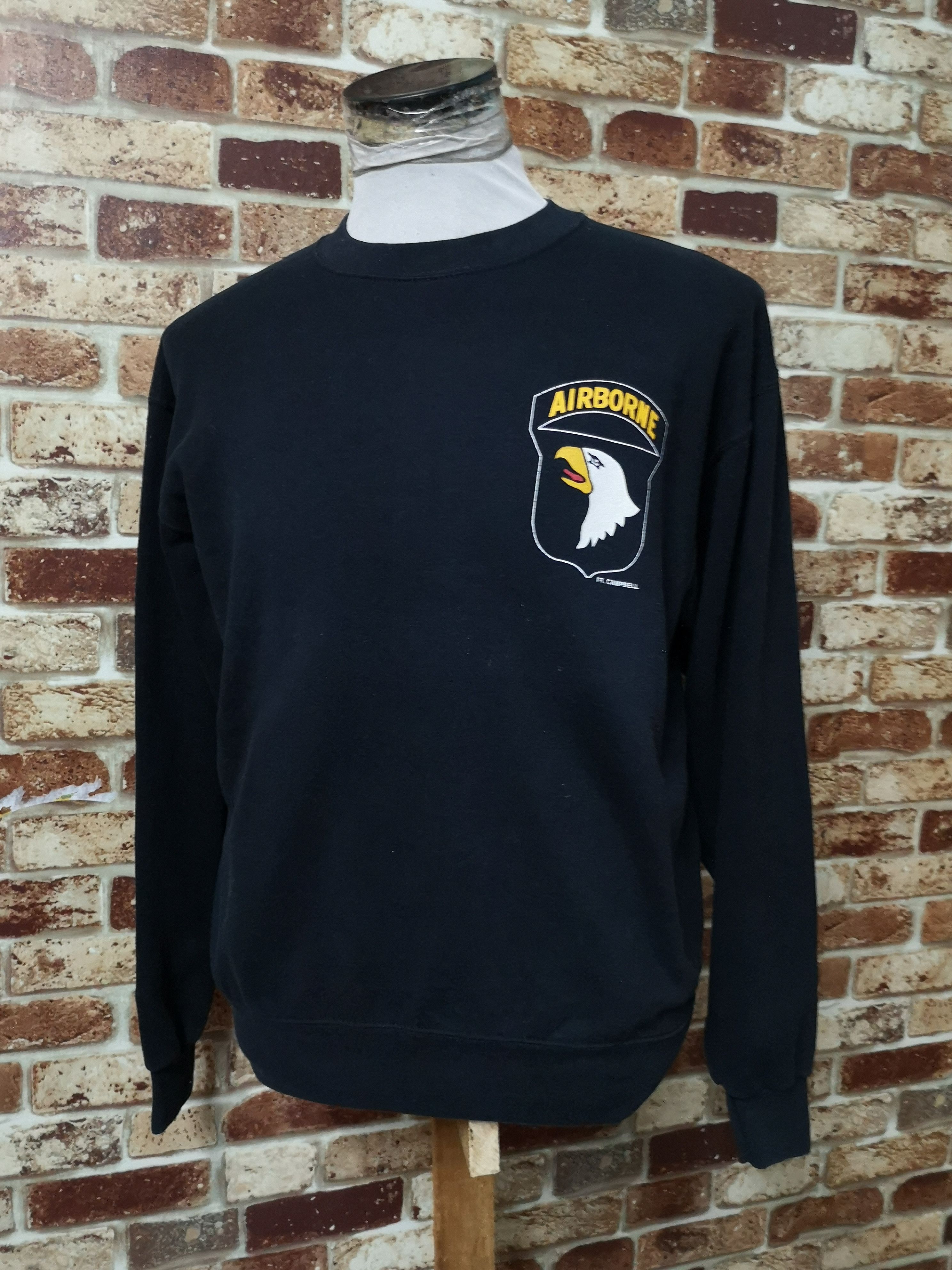 Vintage VINTAGE AIRBORNE SWEATSHIRT Size US M / EU 48-50 / 2 - 1 Thumbnail