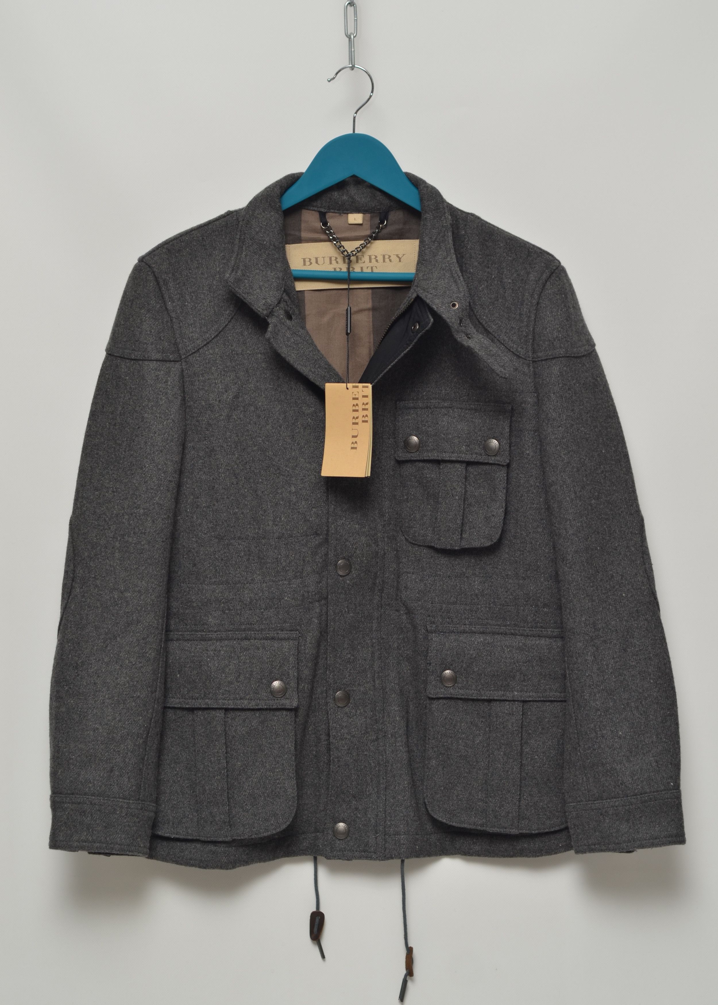 Burberry Prorsum Burberry Brit Wool Colman Multipocket Jacket Made in Bosnia Grailed