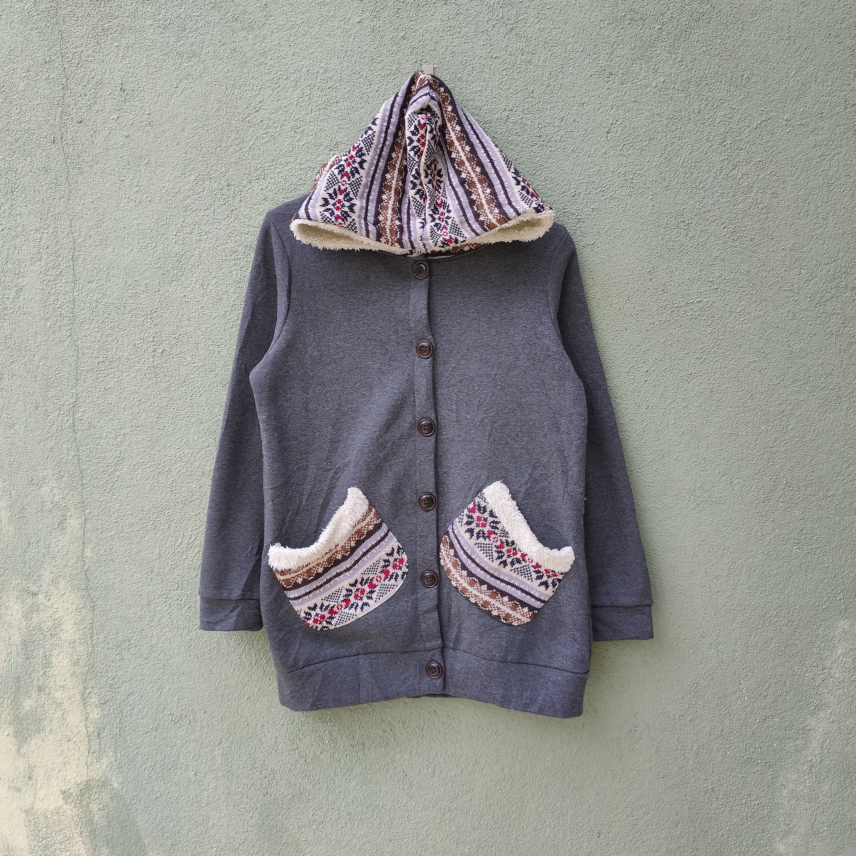 Vintage Vintage Magic Sound Button Ups Hoodie Sweater Jacket Size US M / EU 48-50 / 2 - 1 Thumbnail