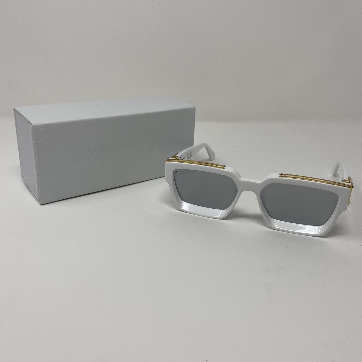 image of Louis Vuitton 1.1 Millionaire Sunglasses White E, Men's