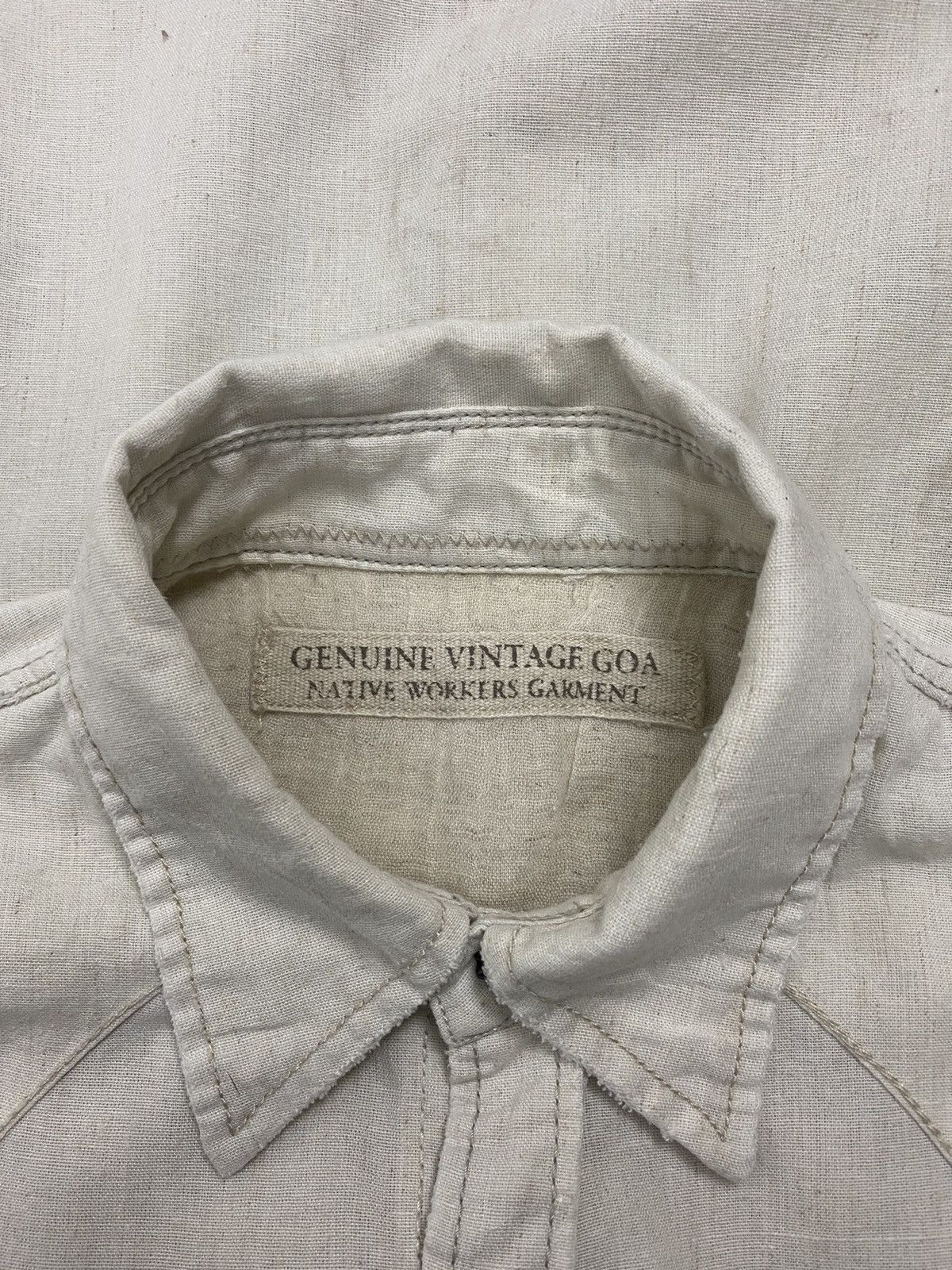 Japanese Brand × Native GENUINE VINTAGE GOA NATIVE WORKERS GARMENT Size US M / EU 48-50 / 2 - 7 Thumbnail