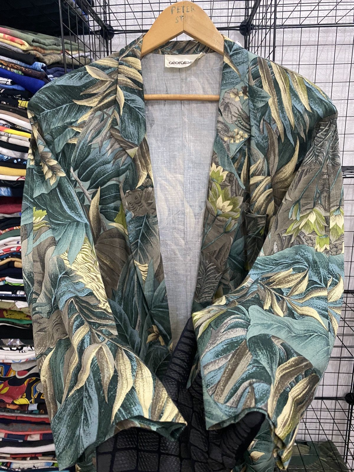George × Japanese Brand GEORGES RICH JUNGLE DESIGN JACKET NICE DESIGN Size US L / EU 52-54 / 3 - 4 Thumbnail