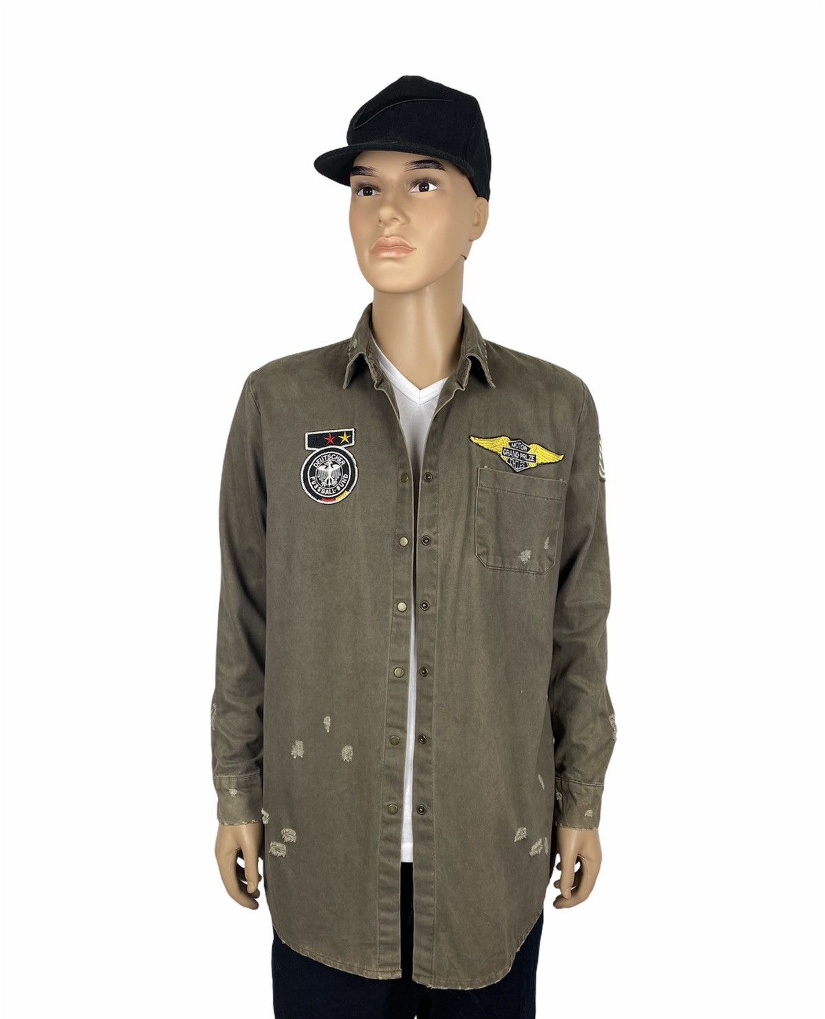 Other Distress Military Jacket By Re-Style Size US L / EU 52-54 / 3 - 2 Thumbnail