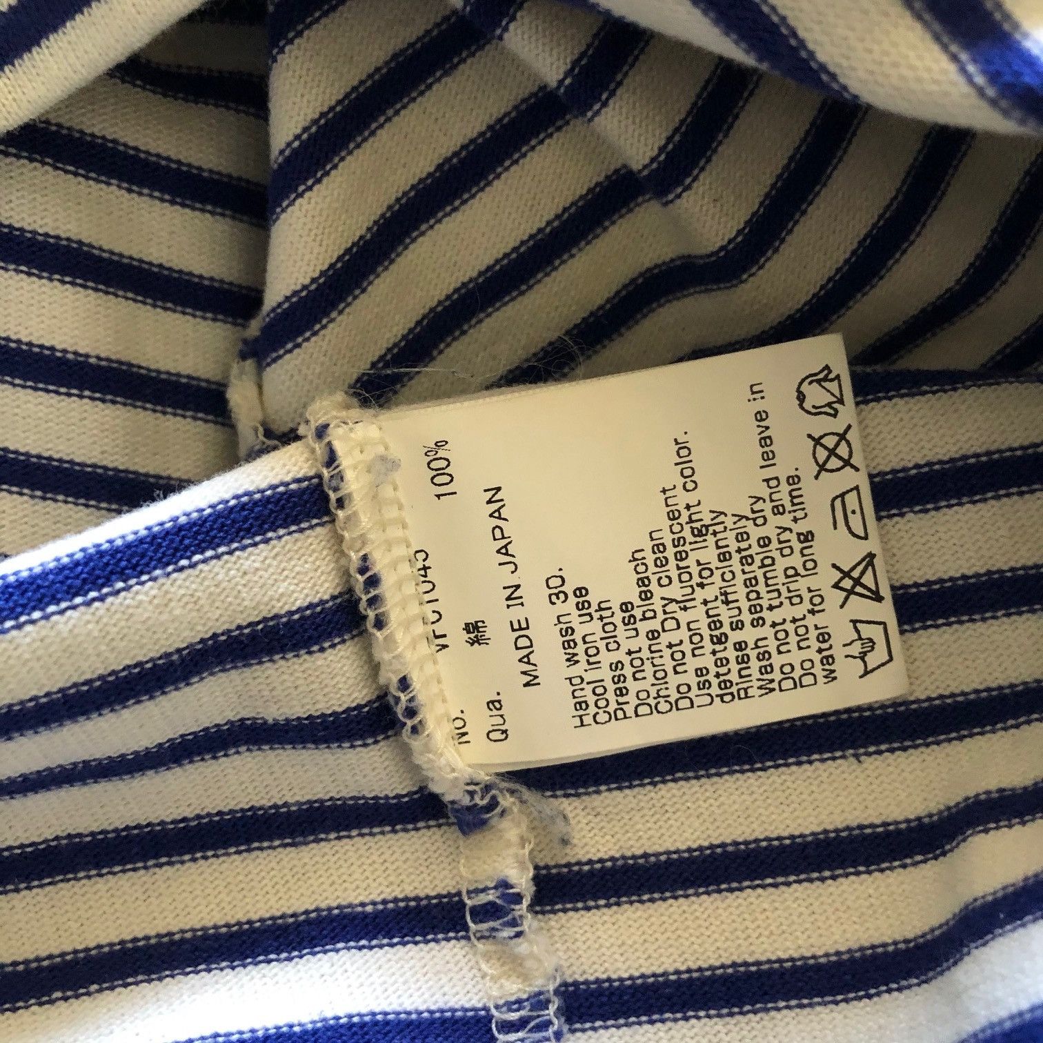 Fragment Design × Vanquish VANQUISH x FRAGMENT DESIGN Stripe Tee Shirt Size US L / EU 52-54 / 3 - 4 Thumbnail