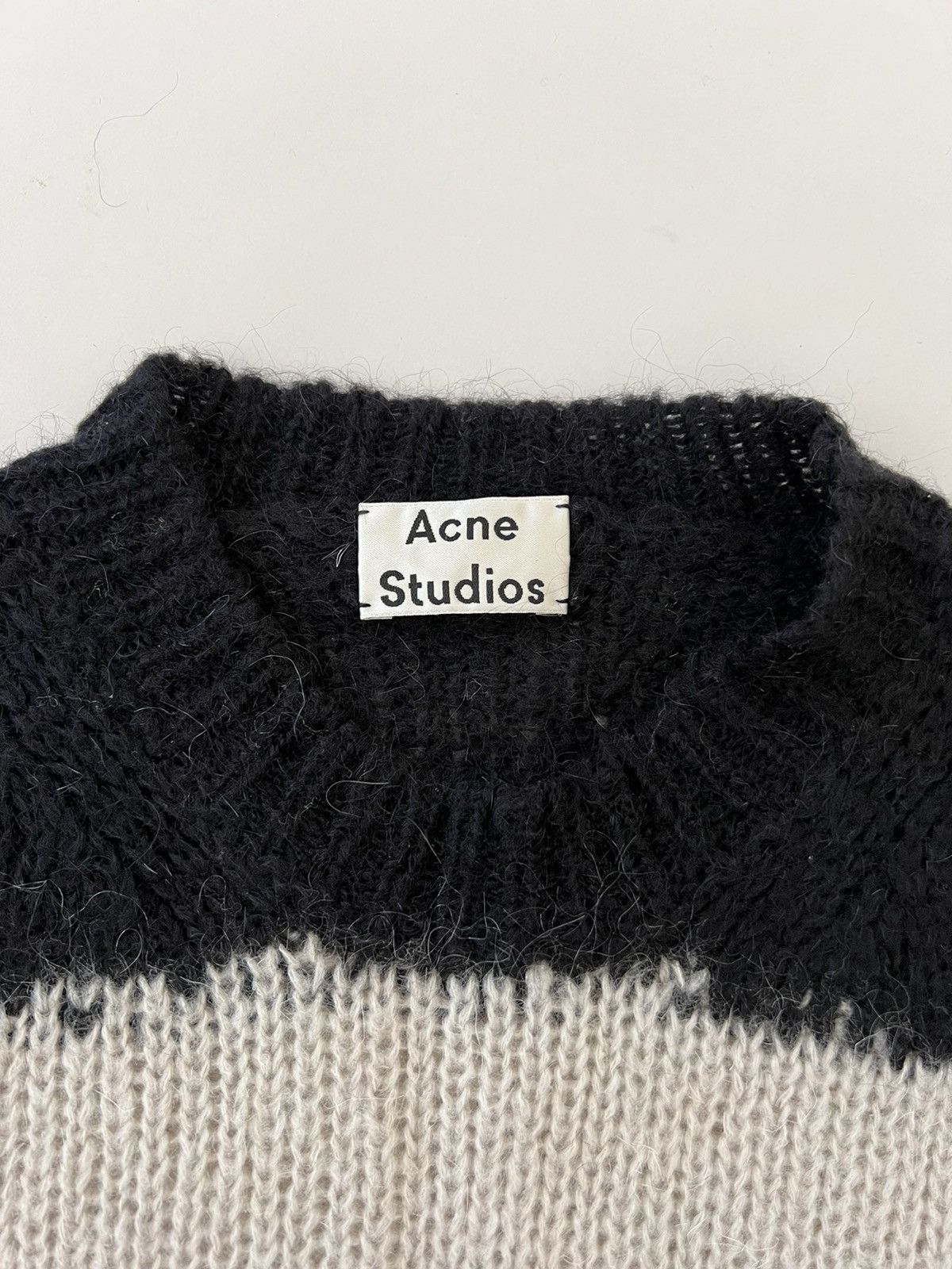 Acne Studios 🔥GRAIL🔥Acne Studios Mohair Distressed Stripped Sweater Size US S / EU 44-46 / 1 - 4 Thumbnail