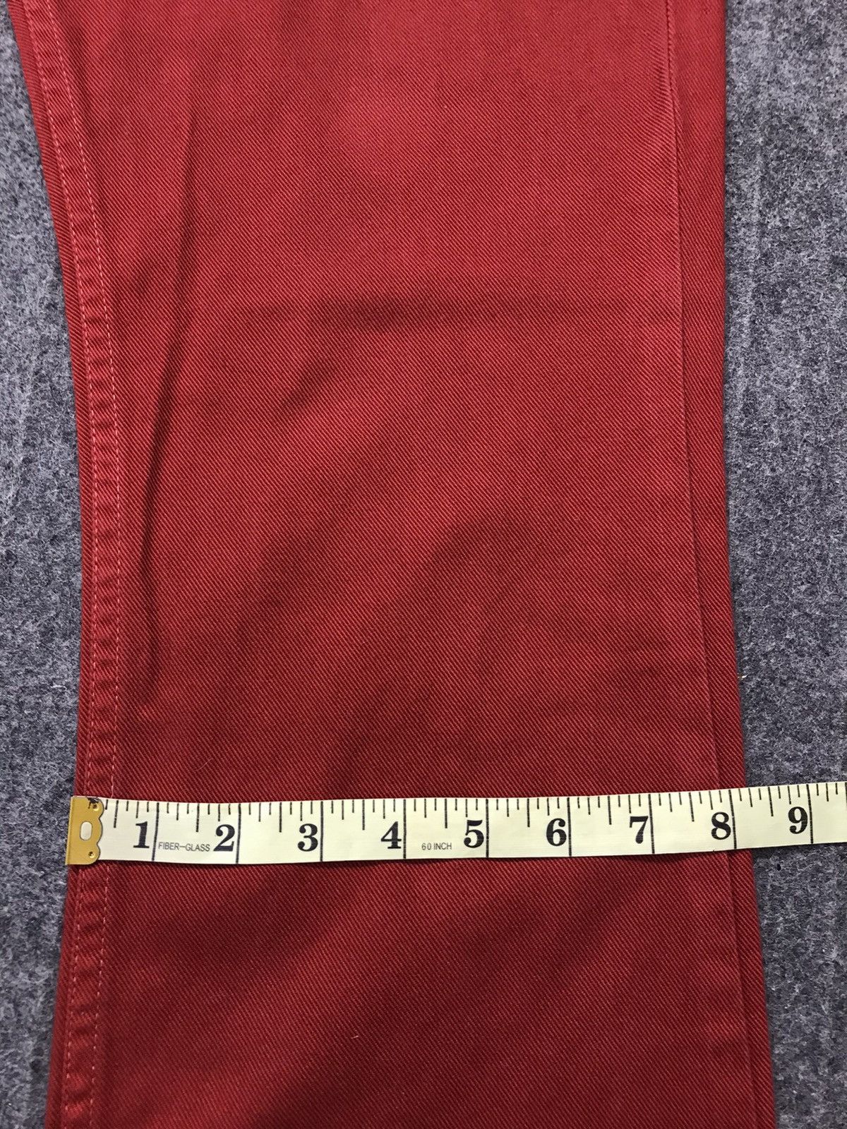 Levi's × Vintage Vintage Levi’s Denim Bootcut Red Colour Style Size US 30 / EU 46 - 20 Thumbnail