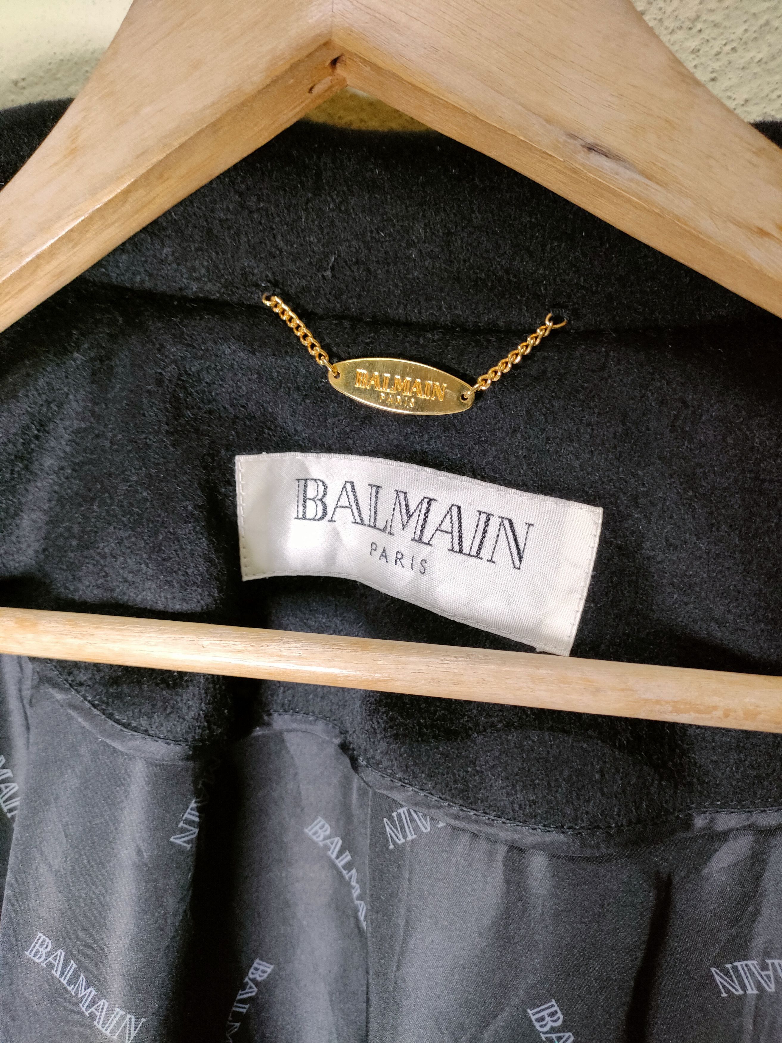 Balmain Balmain Cashmere Long Coat Size US L / EU 52-54 / 3 - 8 Thumbnail
