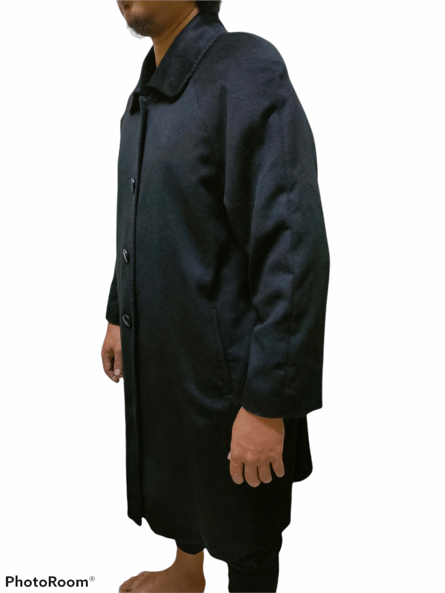 Balmain Balmain Cashmere Long Coat Size US L / EU 52-54 / 3 - 3 Thumbnail