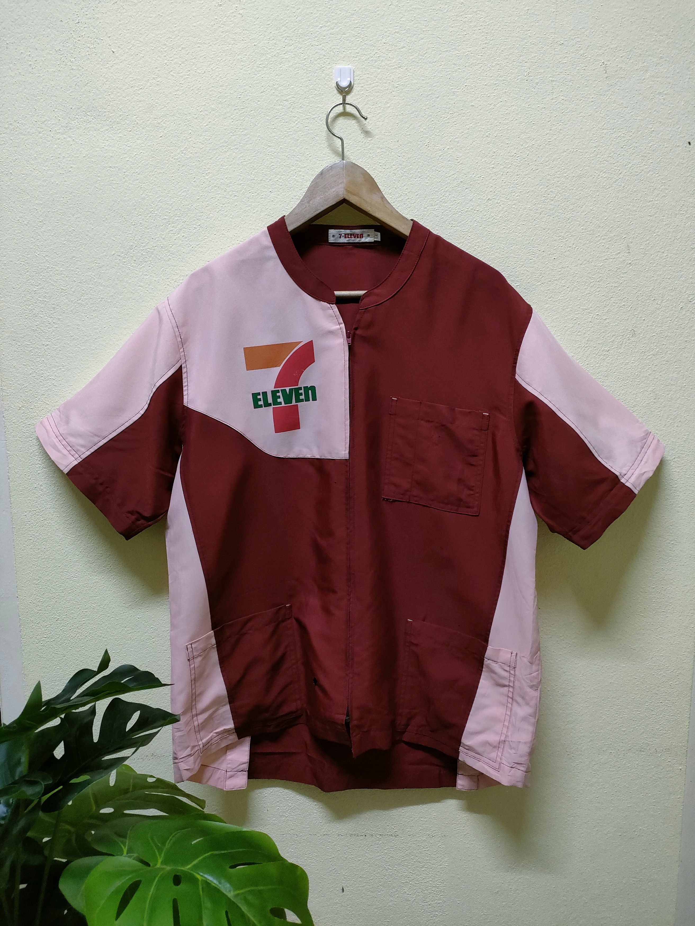 Vintage Vintage 7 Eleven Worker Shirt Size US L / EU 52-54 / 3 - 1 Thumbnail