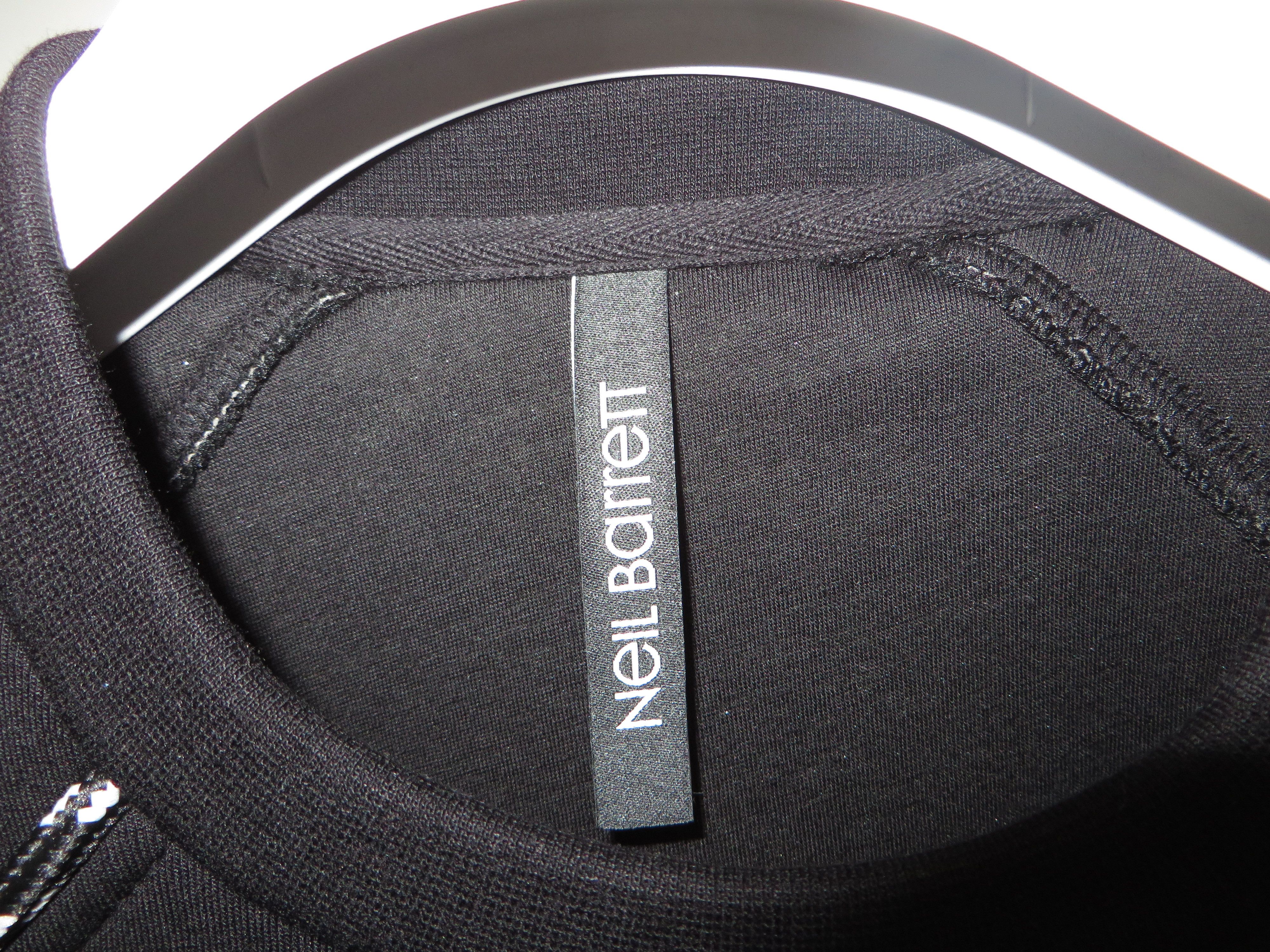 Neil Barrett Contrast detail stretch-jersey sweatshirt Size US L / EU 52-54 / 3 - 4 Thumbnail