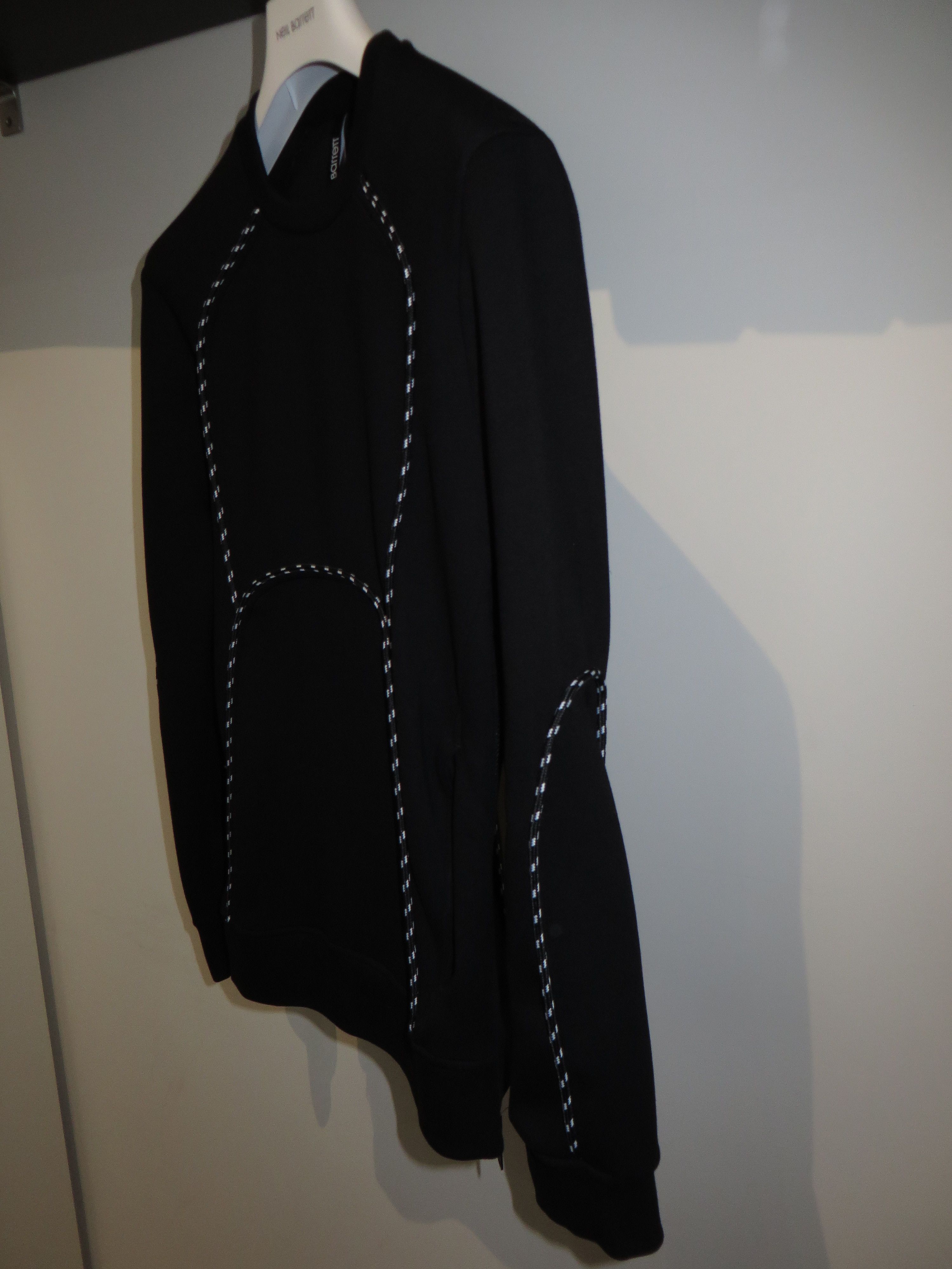Neil Barrett Contrast detail stretch-jersey sweatshirt Size US L / EU 52-54 / 3 - 2 Thumbnail