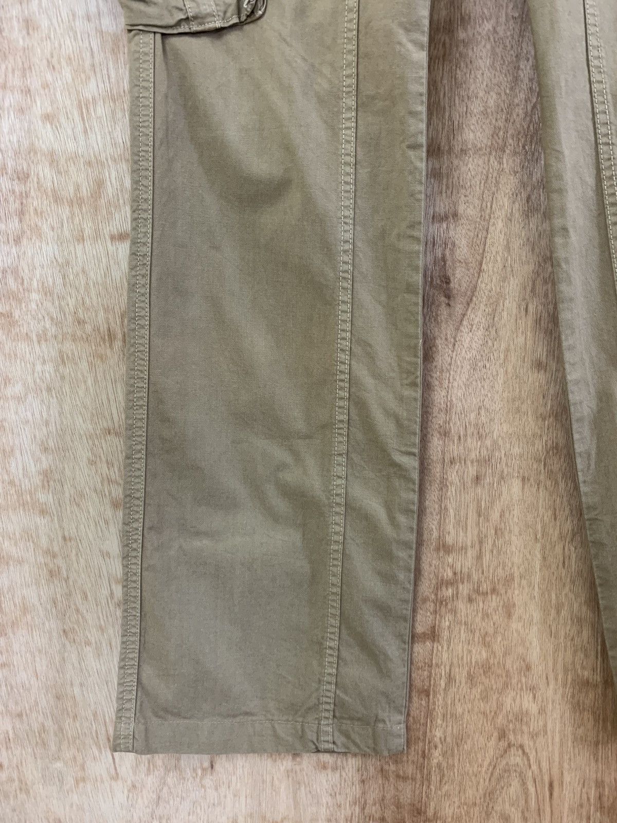 If Six Was Nine SURPLUS JAPANESE BRANDED CARGO PANTS MULTIPOCKET BROWN STYLE Size US 31 - 7 Thumbnail