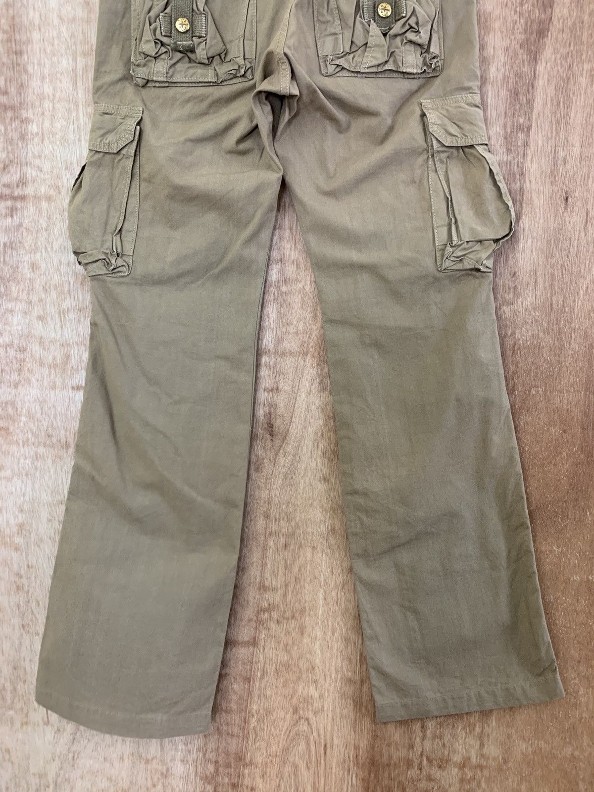 If Six Was Nine SURPLUS JAPANESE BRANDED CARGO PANTS MULTIPOCKET BROWN STYLE Size US 31 - 11 Thumbnail