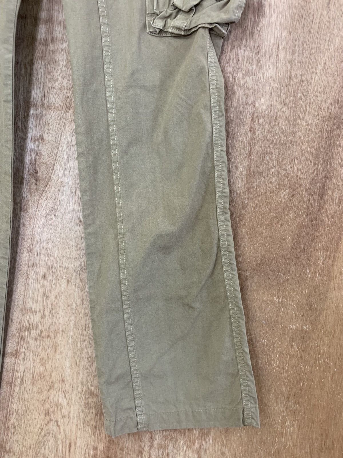 If Six Was Nine SURPLUS JAPANESE BRANDED CARGO PANTS MULTIPOCKET BROWN STYLE Size US 31 - 8 Thumbnail
