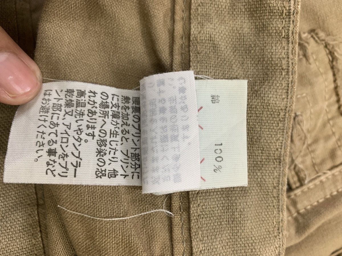 If Six Was Nine SURPLUS JAPANESE BRANDED CARGO PANTS MULTIPOCKET BROWN STYLE Size US 31 - 18 Thumbnail