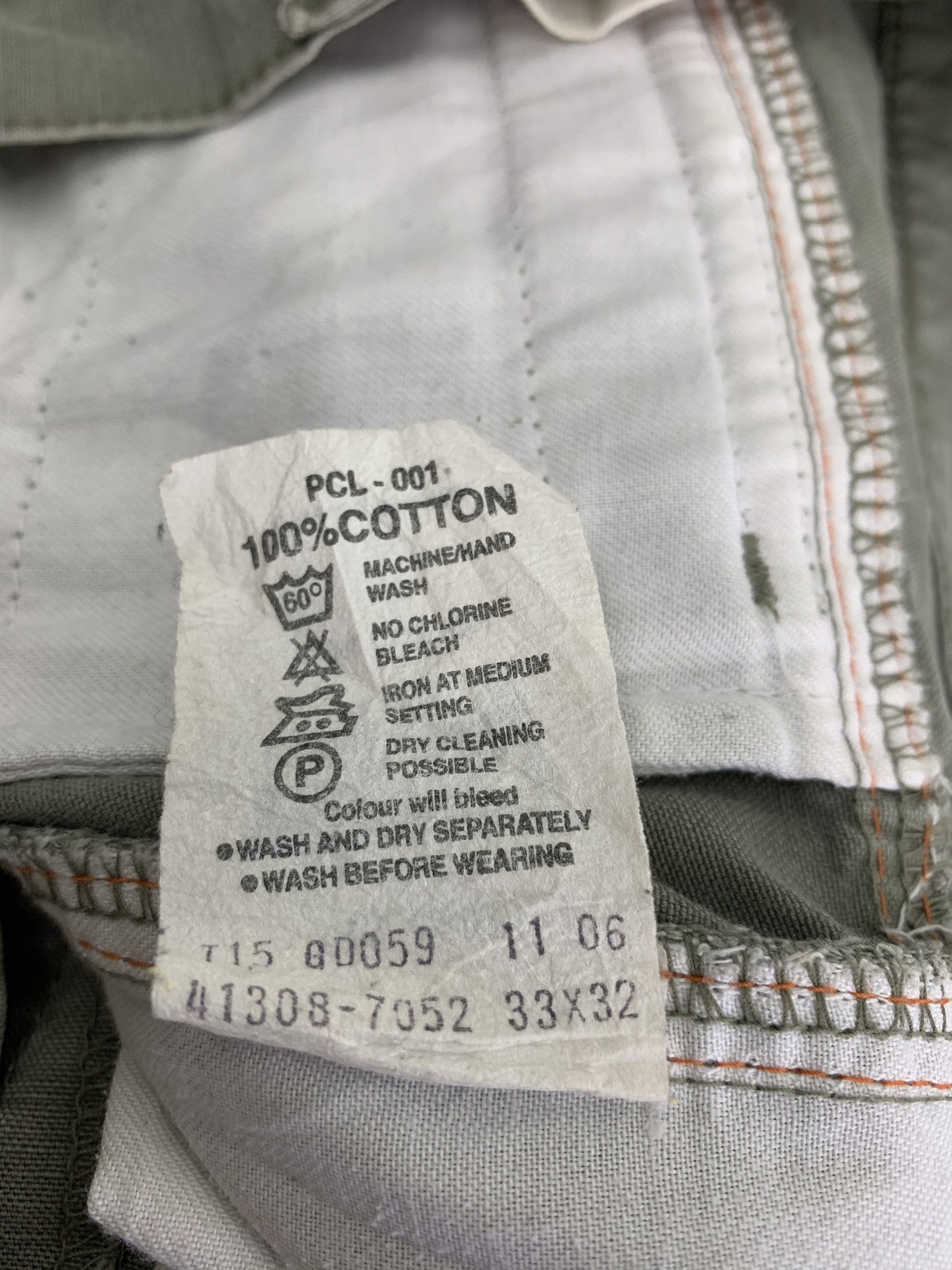 Levi's Levis Cargo Pants Multipocket Japanese Branded Two Step Size US 31 - 24 Thumbnail