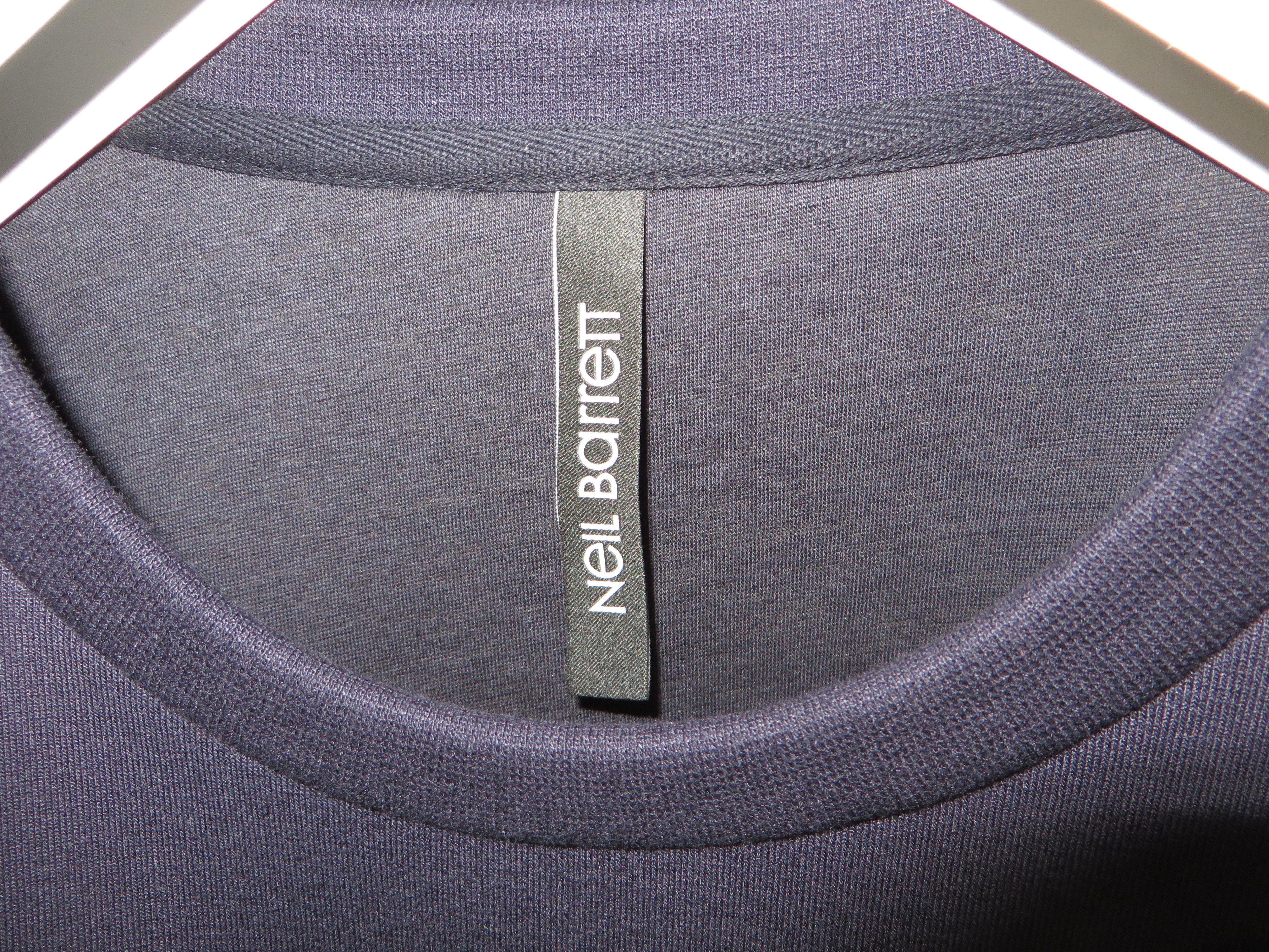 Neil Barrett Blue bands sweatshirt Size US L / EU 52-54 / 3 - 4 Thumbnail