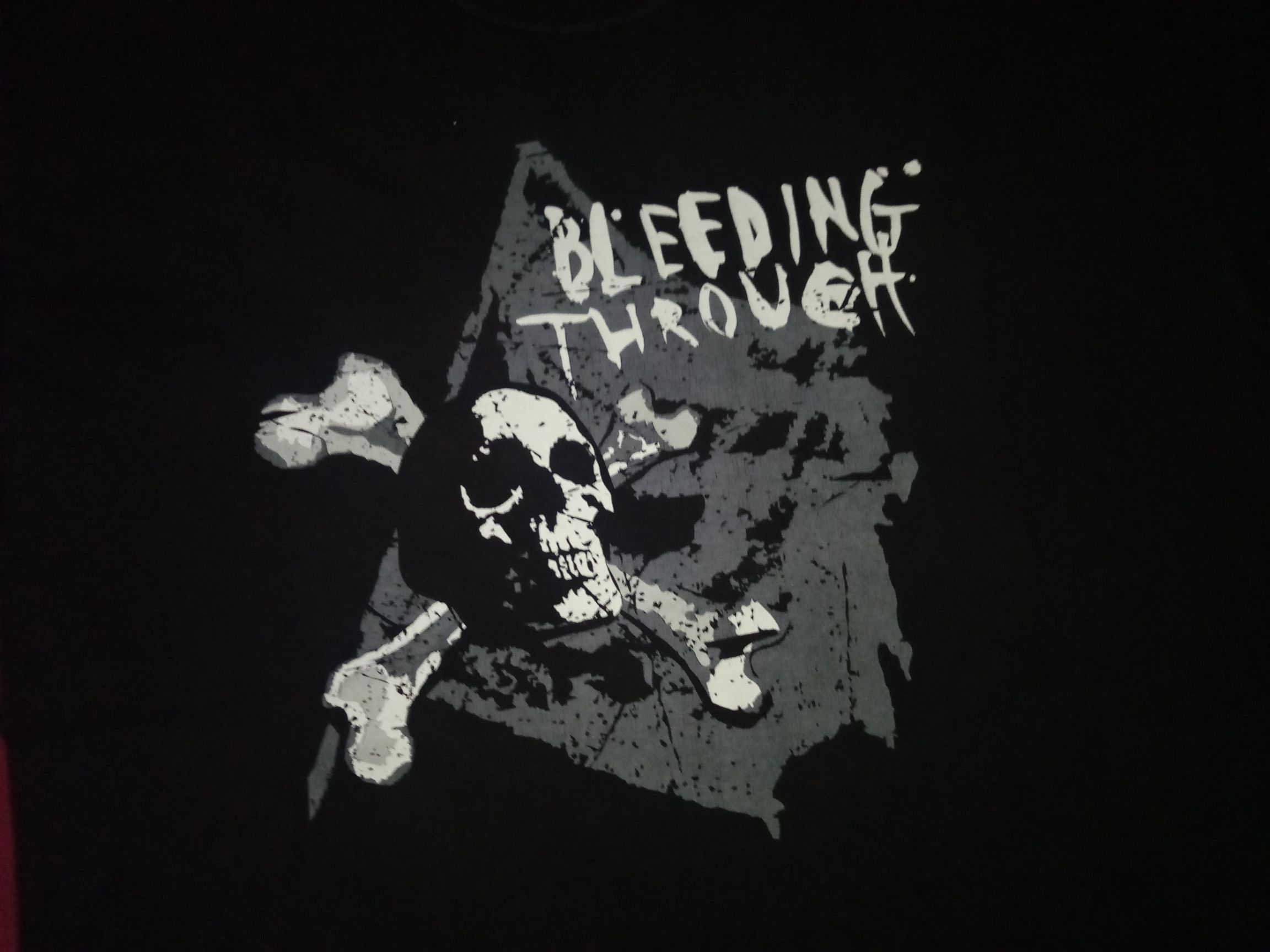 Band Tees Vtg 2000s Bleeding Through tshirt metalcore emo hardcore Size US L / EU 52-54 / 3 - 1 Thumbnail
