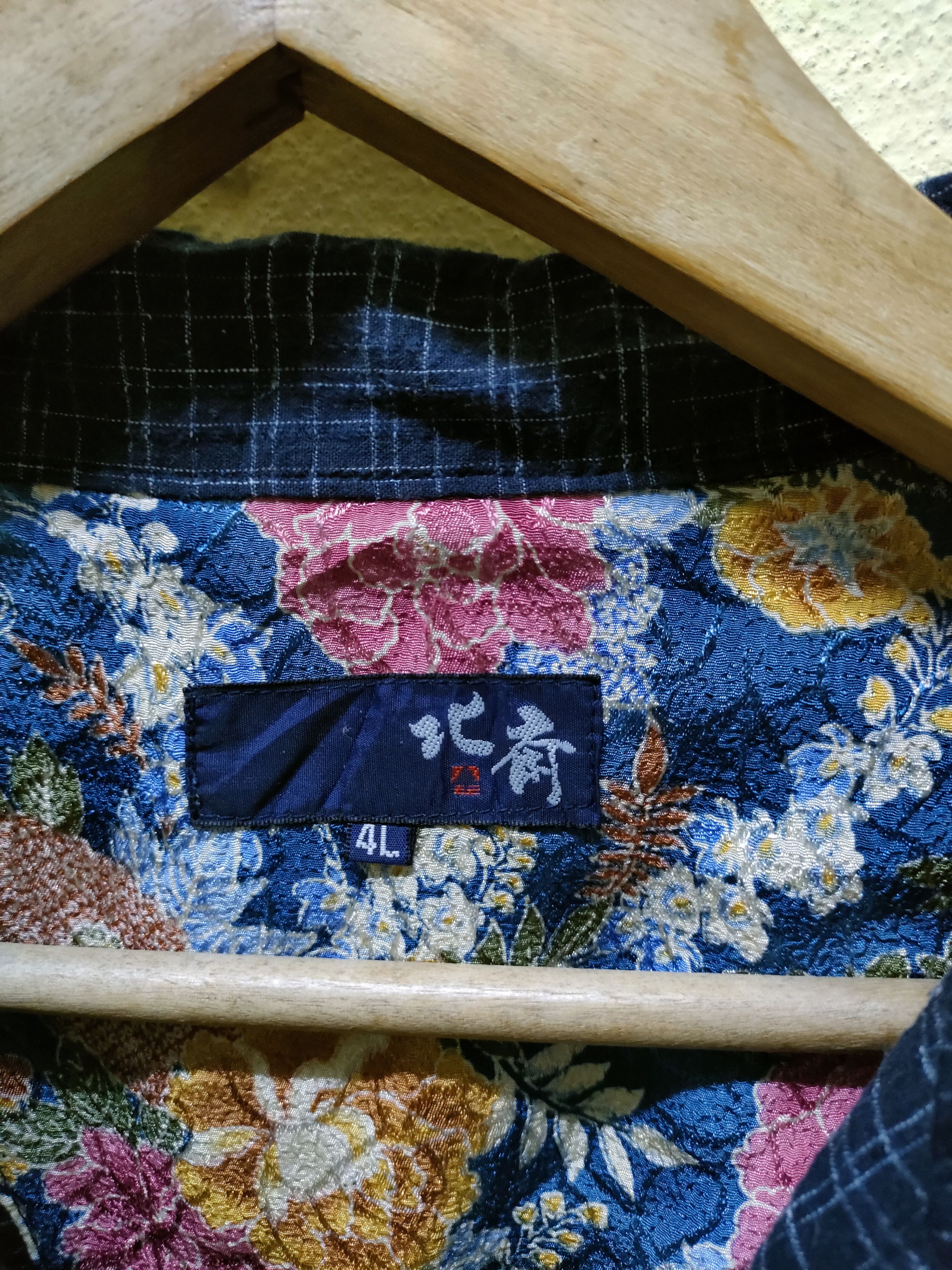 Japanese Brand Sukajan Backprint Button Ups Shirt Size US XXL / EU 58 / 5 - 5 Thumbnail