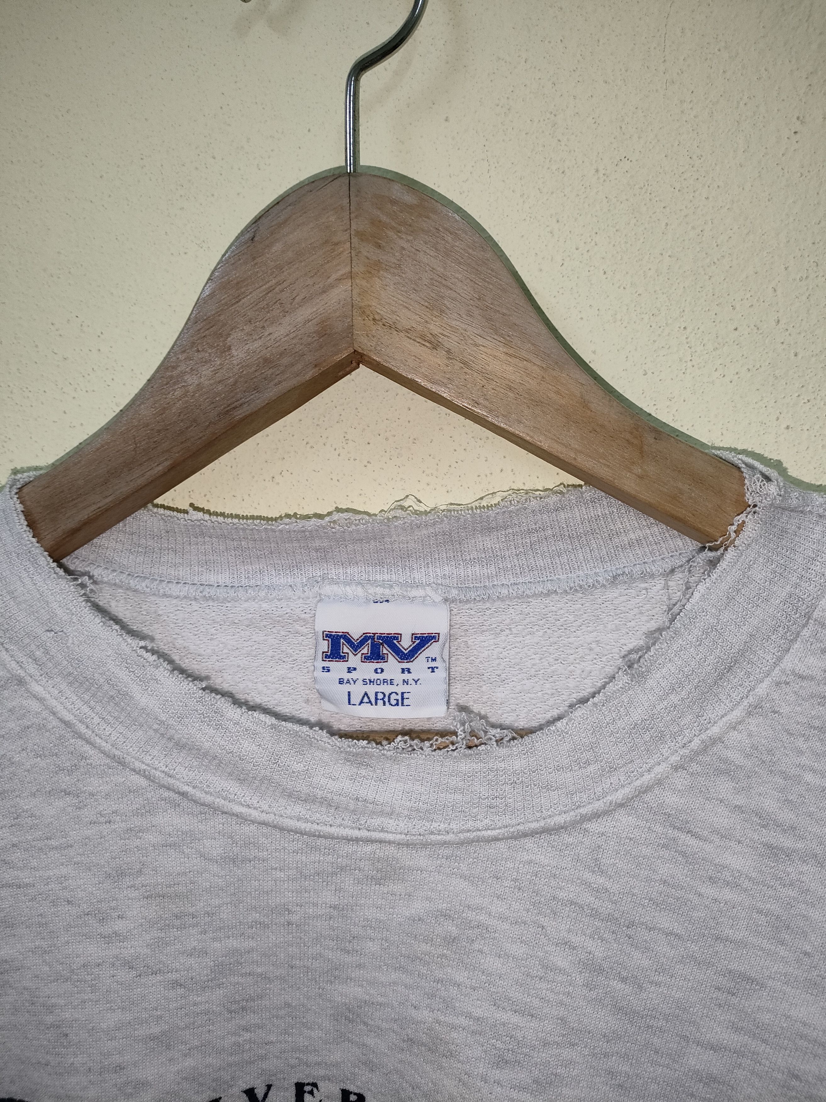 Vintage Vintage Distressed Sweetshirts university Michigan Size US L / EU 52-54 / 3 - 7 Thumbnail