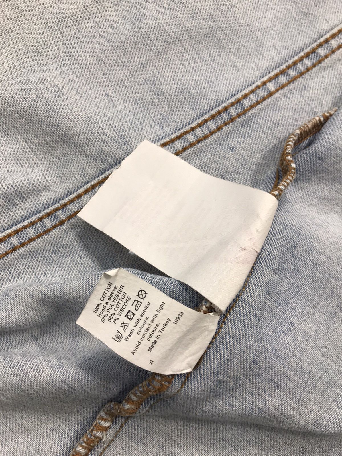 River Island River Island Est 1988 Faded Colour Jaket Jeans Design Size US M / EU 48-50 / 2 - 11 Thumbnail
