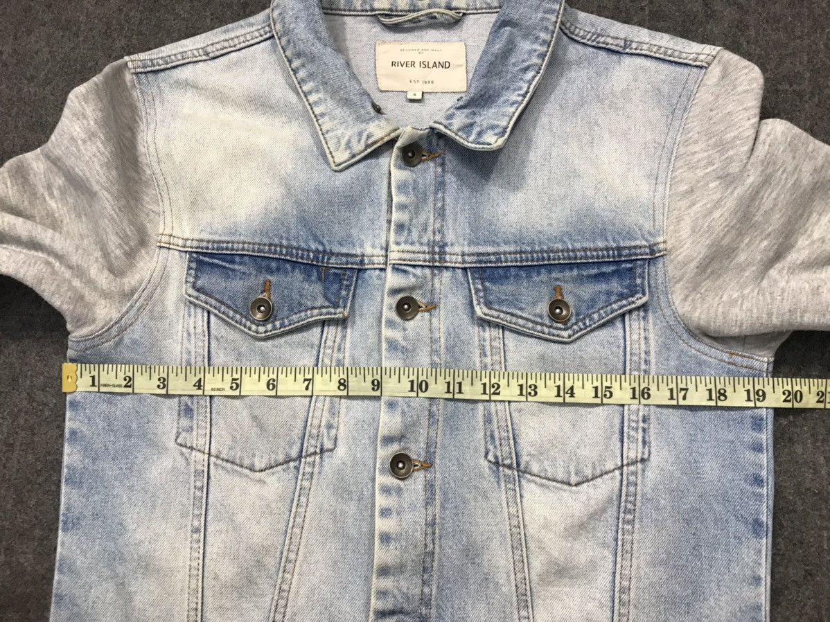 River Island River Island Est 1988 Faded Colour Jaket Jeans Design Size US M / EU 48-50 / 2 - 12 Thumbnail