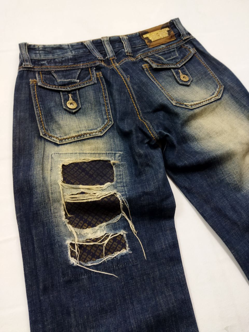 Japanese Brand Japanese Brand LB-03 Distressed Jeans Size US 29 - 4 Thumbnail