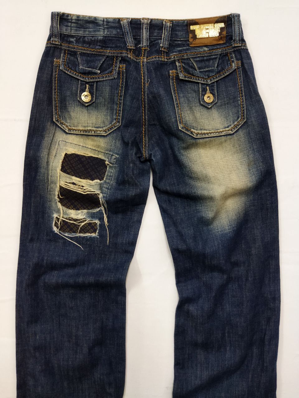 Japanese Brand Japanese Brand LB-03 Distressed Jeans Size US 29 - 6 Thumbnail