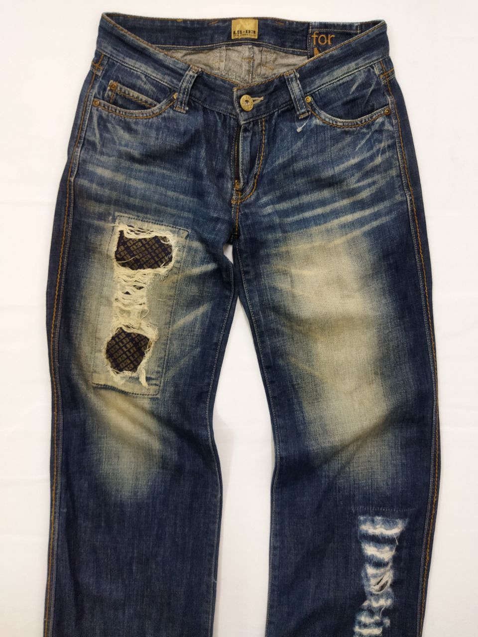 Japanese Brand Japanese Brand LB-03 Distressed Jeans Size US 29 - 15 Thumbnail
