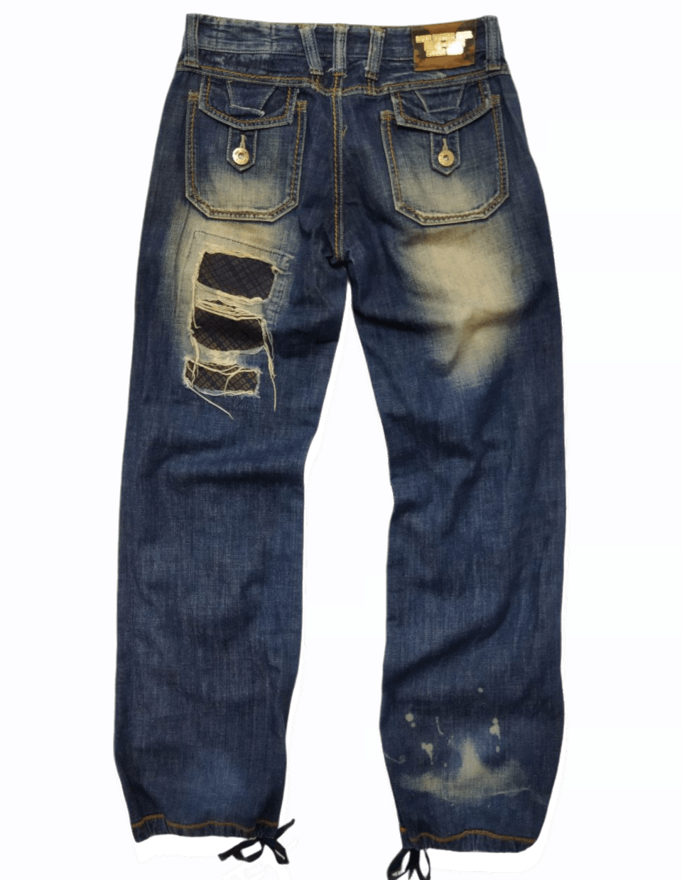 Japanese Brand Japanese Brand LB-03 Distressed Jeans Size US 29 - 2 Thumbnail