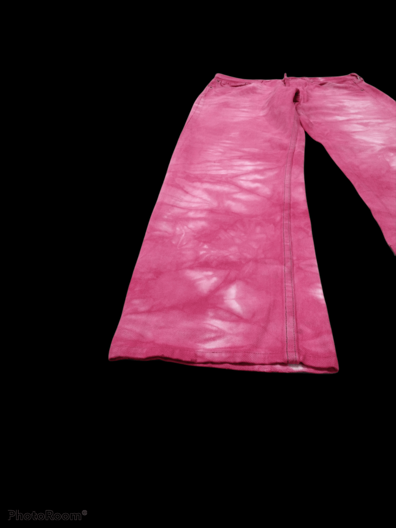 Levi's Vintage Clothing DISTRESSED TIE DYE 9Os VINTAGE LEVIS 501 DENIM PANTS Size US 32 / EU 48 - 4 Thumbnail