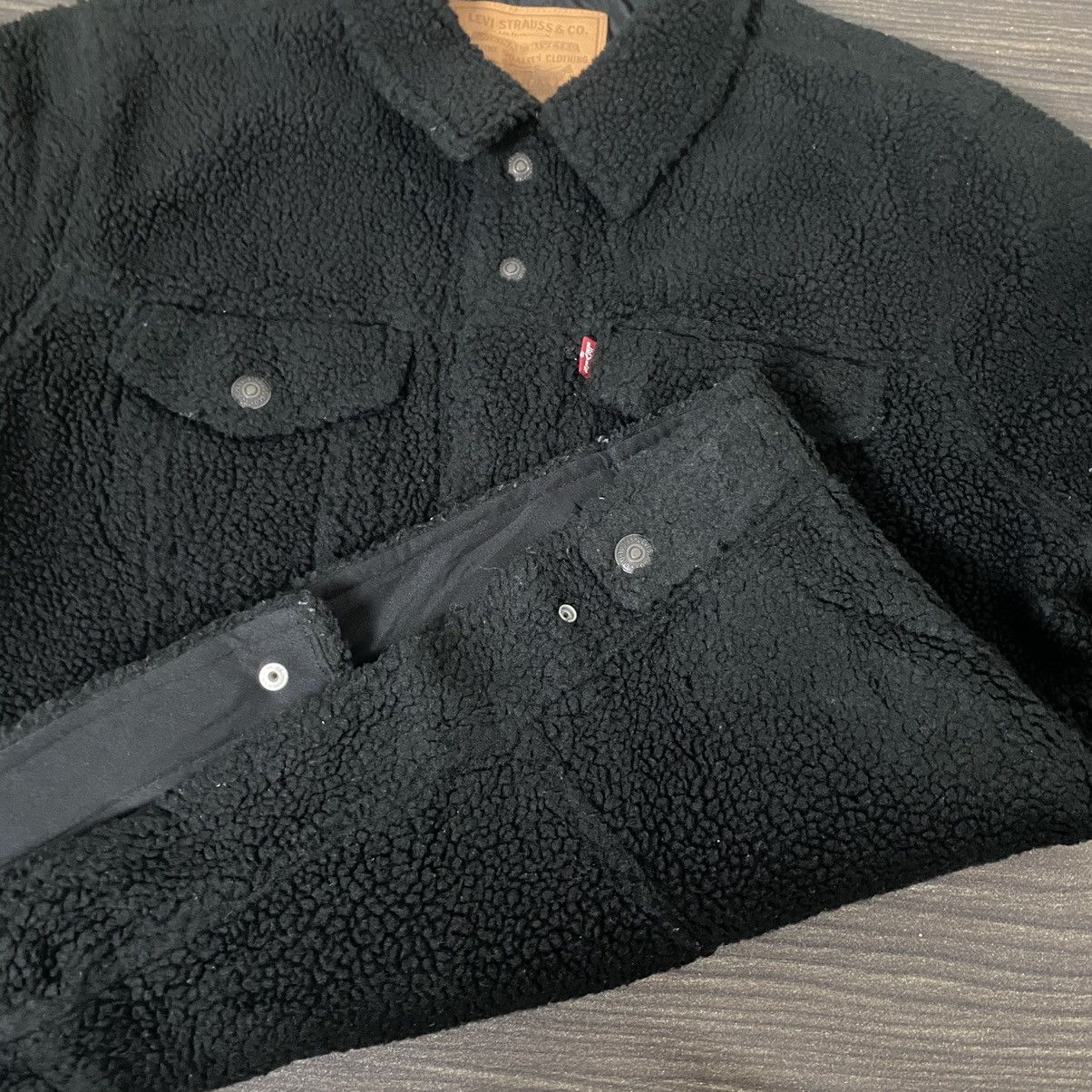 Levi's × Levi's Made & Crafted Levi’s Fleece Trucker Type 3 Jacket Size US M / EU 48-50 / 2 - 6 Thumbnail