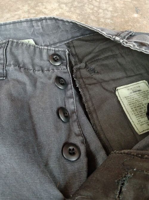 Vintage 90s Vintage NATO Made In USA Military Cargo Pants 31x32 Size US 31 - 12 Thumbnail