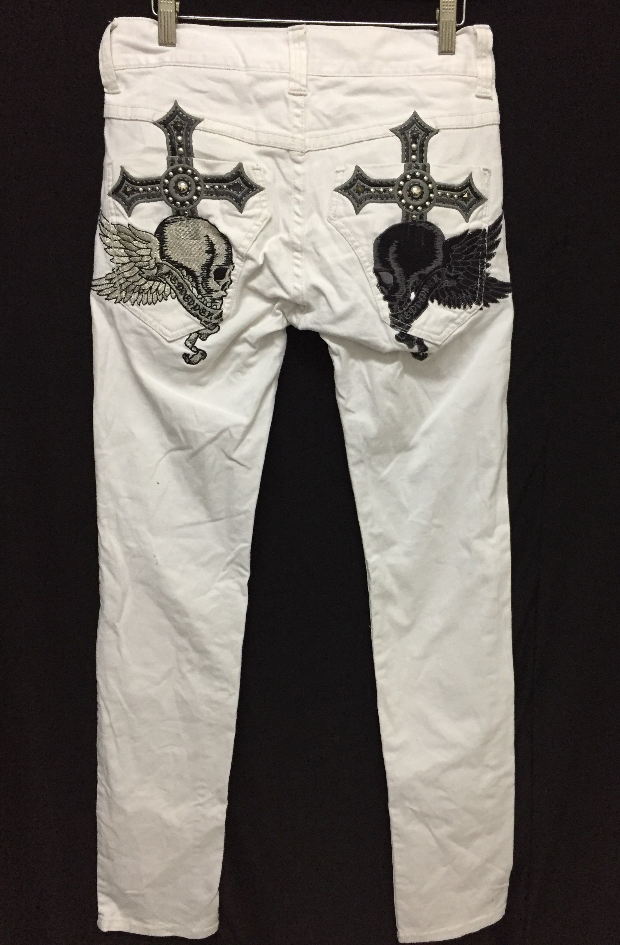 Other RED PEPPER x SEMANTIC DESIGN Japan Embroidered cros pants Size US 29 - 3 Thumbnail