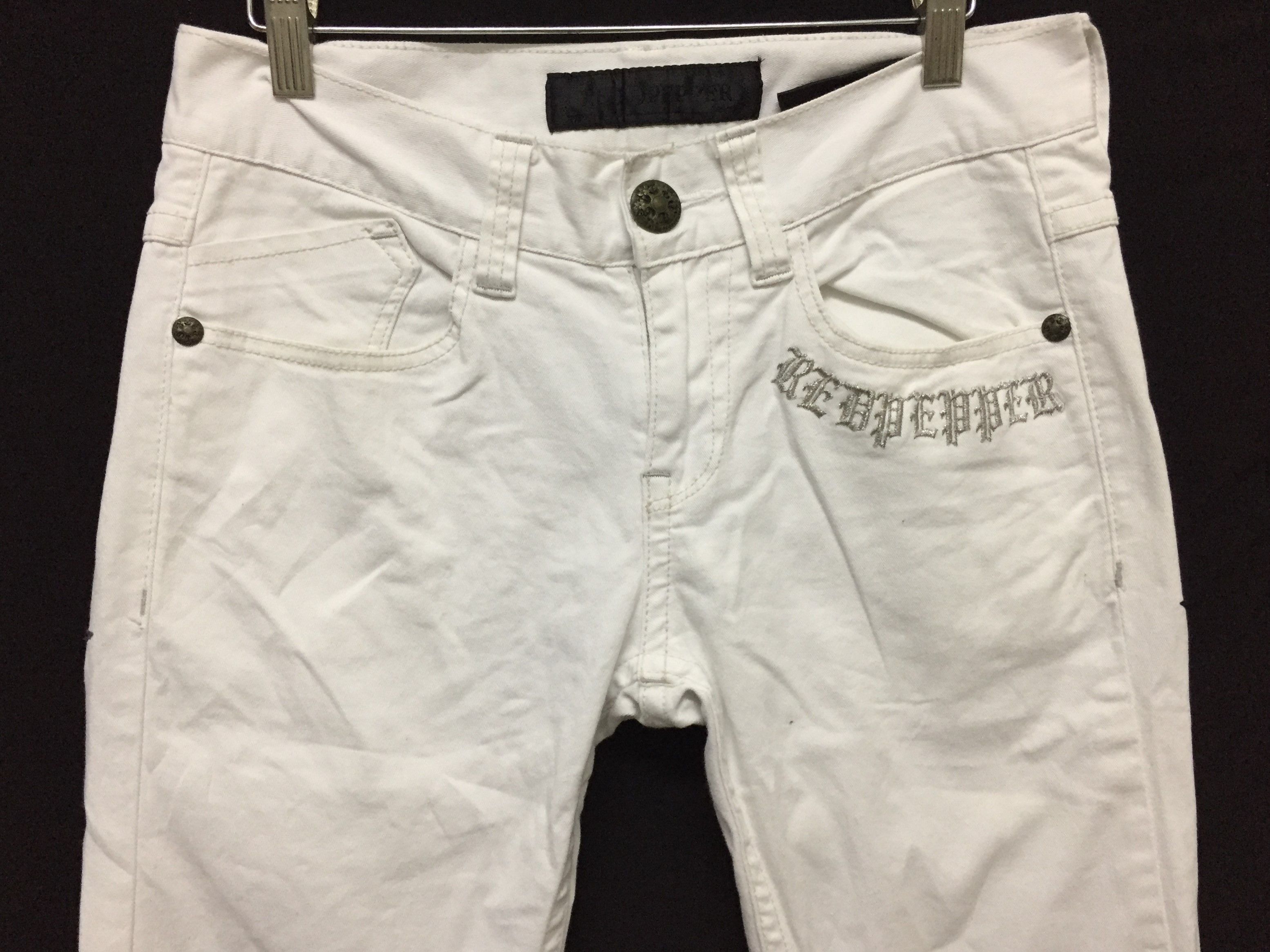 Other RED PEPPER x SEMANTIC DESIGN Japan Embroidered cros pants Size US 29 - 8 Thumbnail