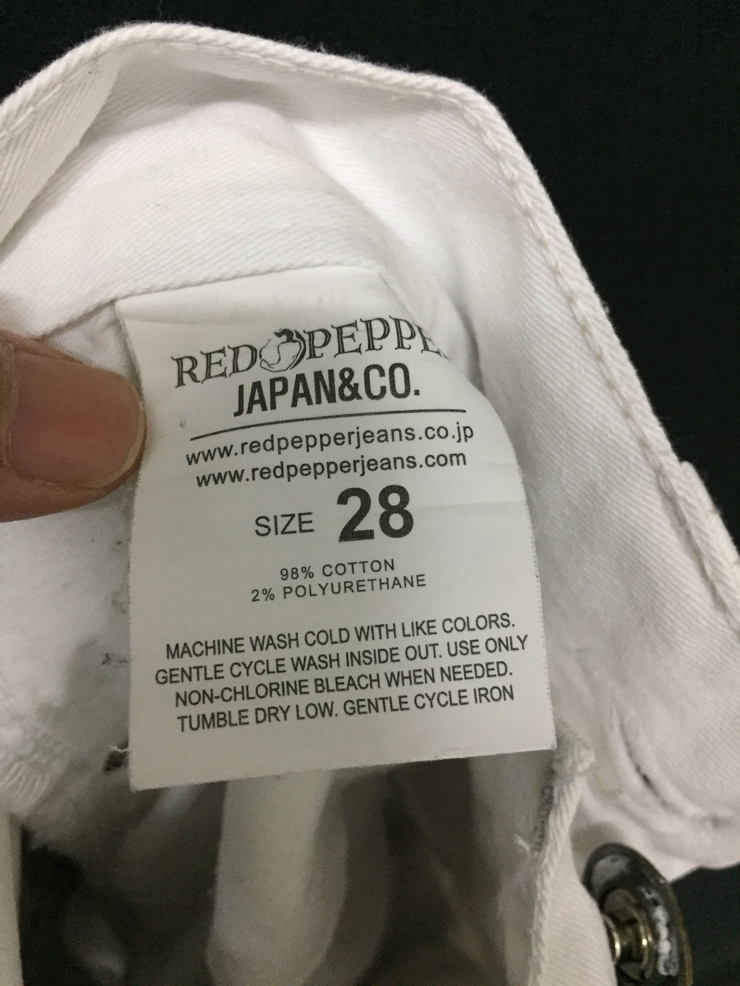 Other RED PEPPER x SEMANTIC DESIGN Japan Embroidered cros pants Size US 29 - 13 Thumbnail