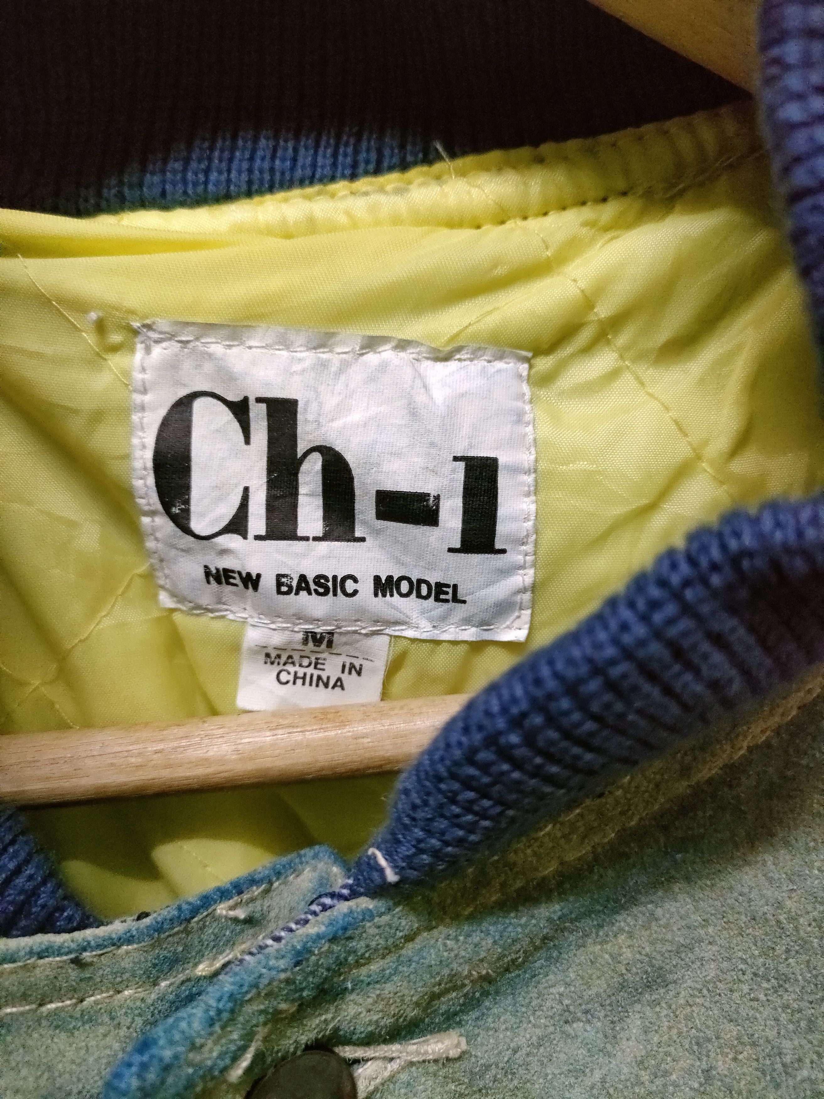 Japanese Brand Denim Jacket Suede Leather Breast Size US M / EU 48-50 / 2 - 8 Thumbnail