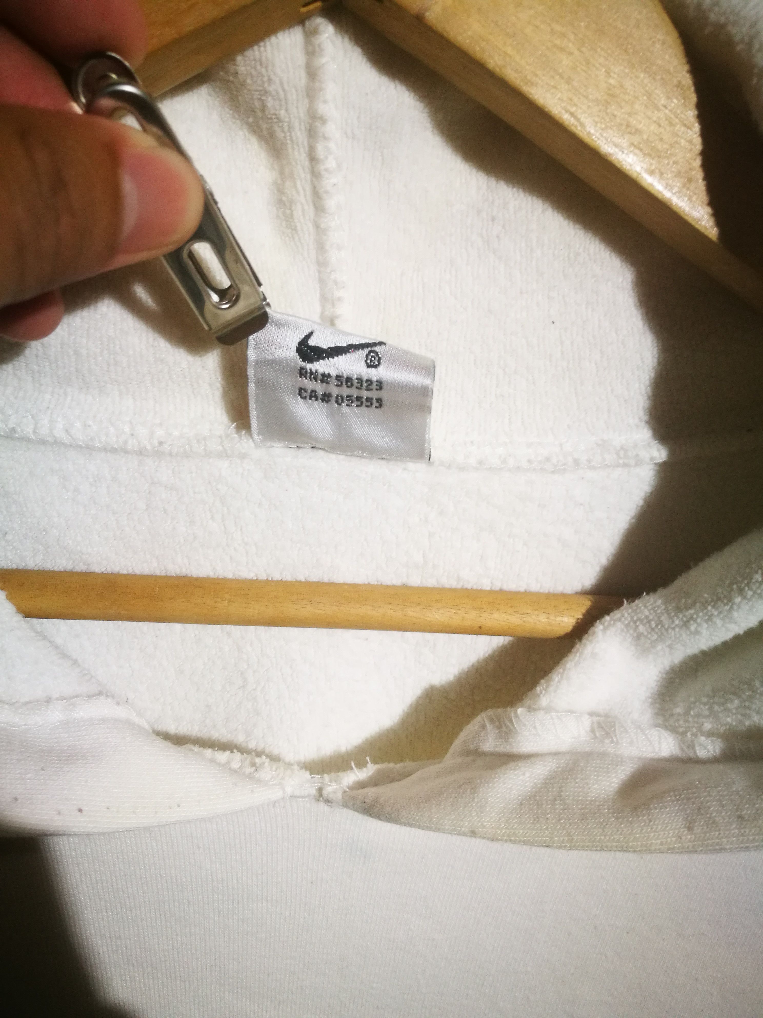 Nike × Vintage Vintage Nike Hoodie Big Swoosh Size US M / EU 48-50 / 2 - 7 Thumbnail