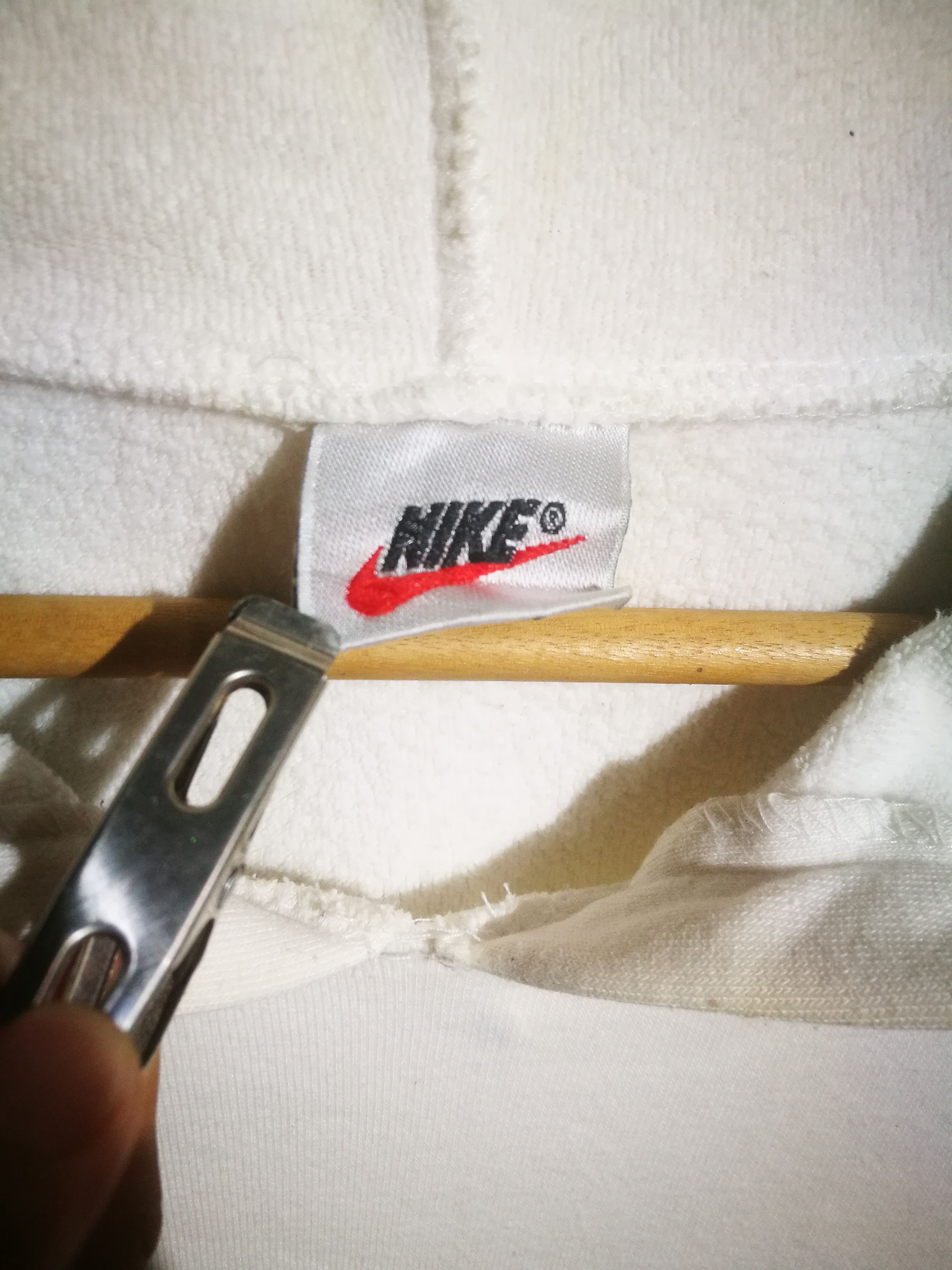 Nike × Vintage Vintage Nike Hoodie Big Swoosh Size US M / EU 48-50 / 2 - 8 Thumbnail