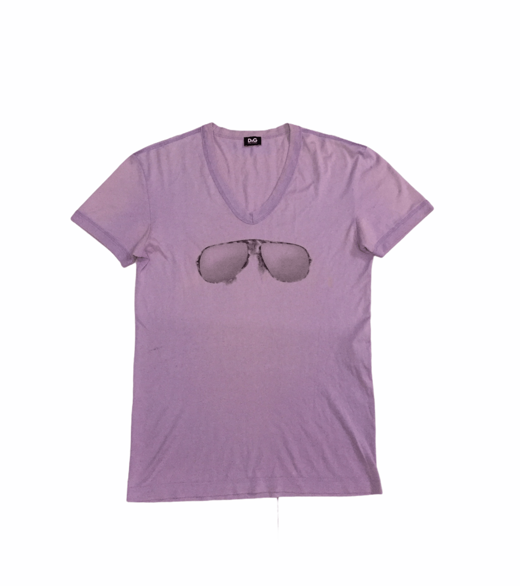 Dolce & Gabbana 2000s D&G Trompe L'Oeil sunglasses print shirt Size US S / EU 44-46 / 1 - 1 Thumbnail