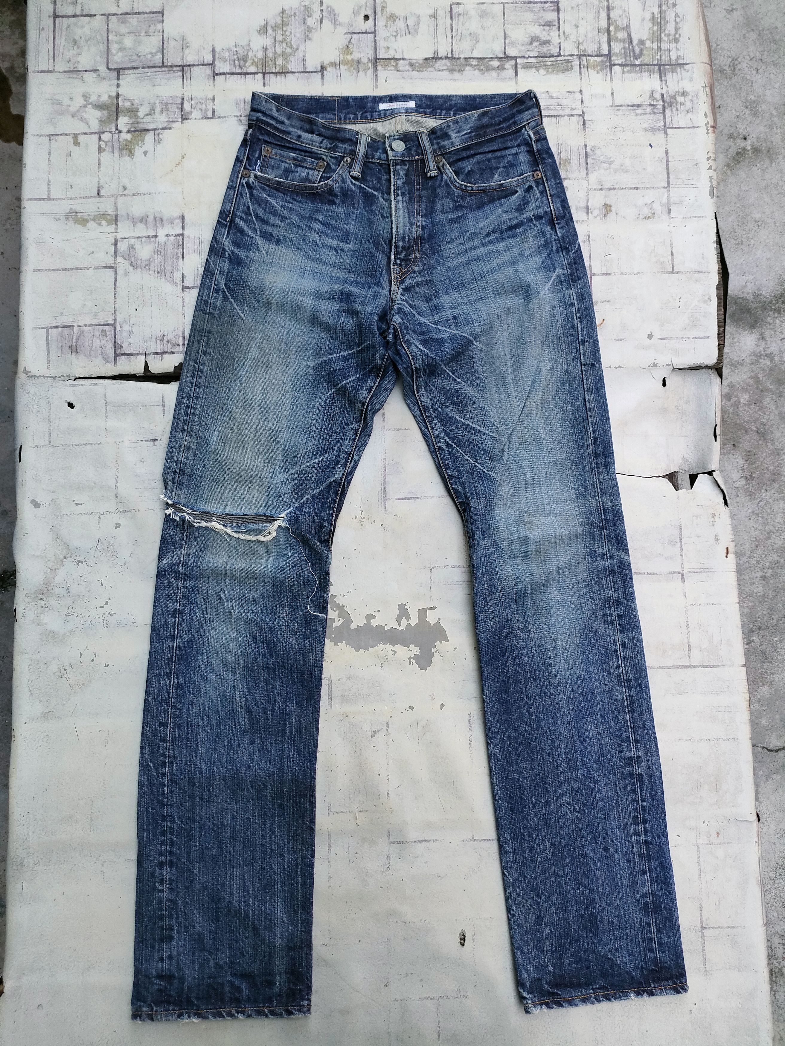 Eternal × Japanese Brand Eternal Distressed Japan Made Jeans Size US 28 / EU 44 - 1 Thumbnail