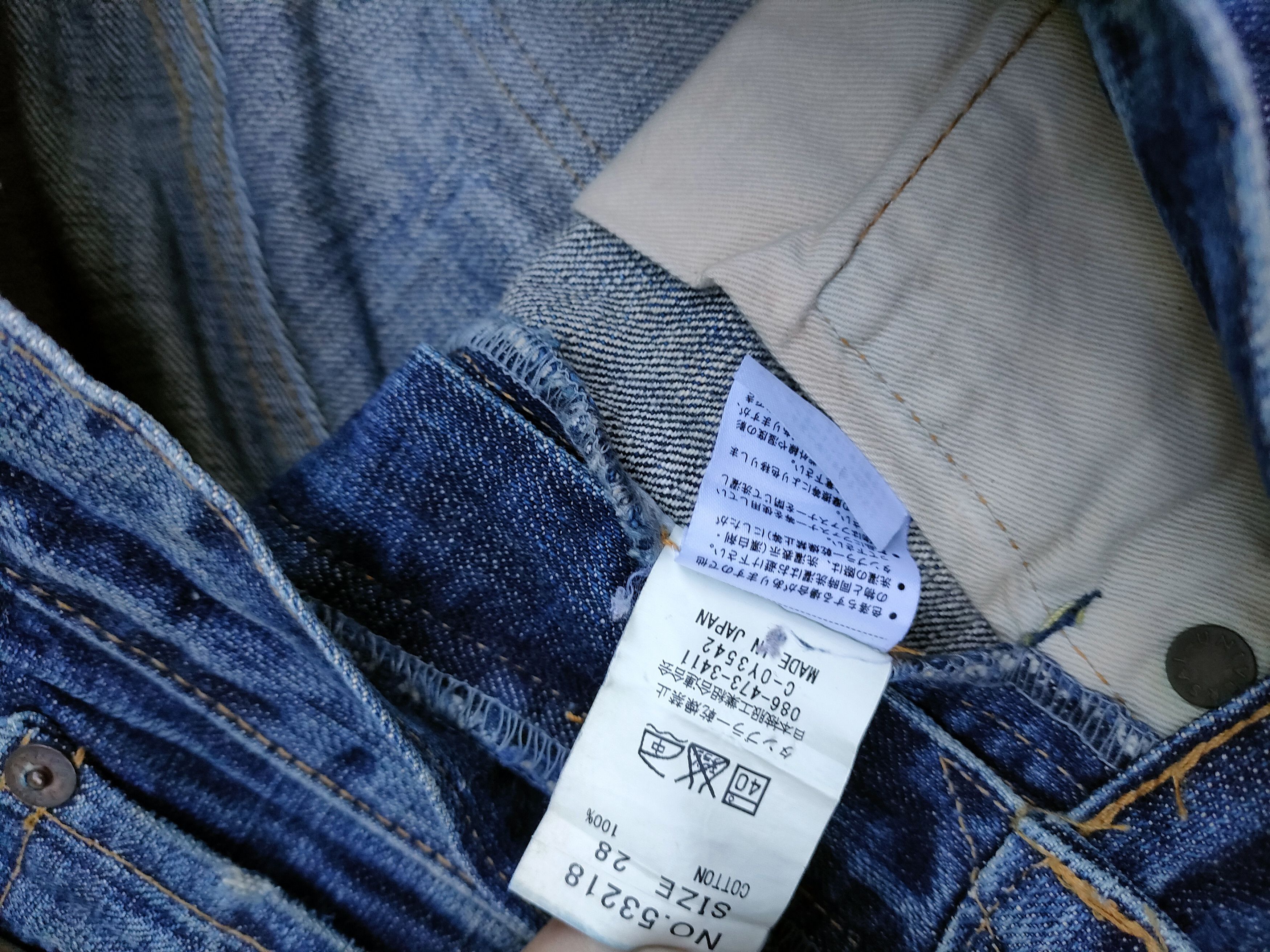 Eternal × Japanese Brand Eternal Distressed Japan Made Jeans Size US 28 / EU 44 - 4 Thumbnail