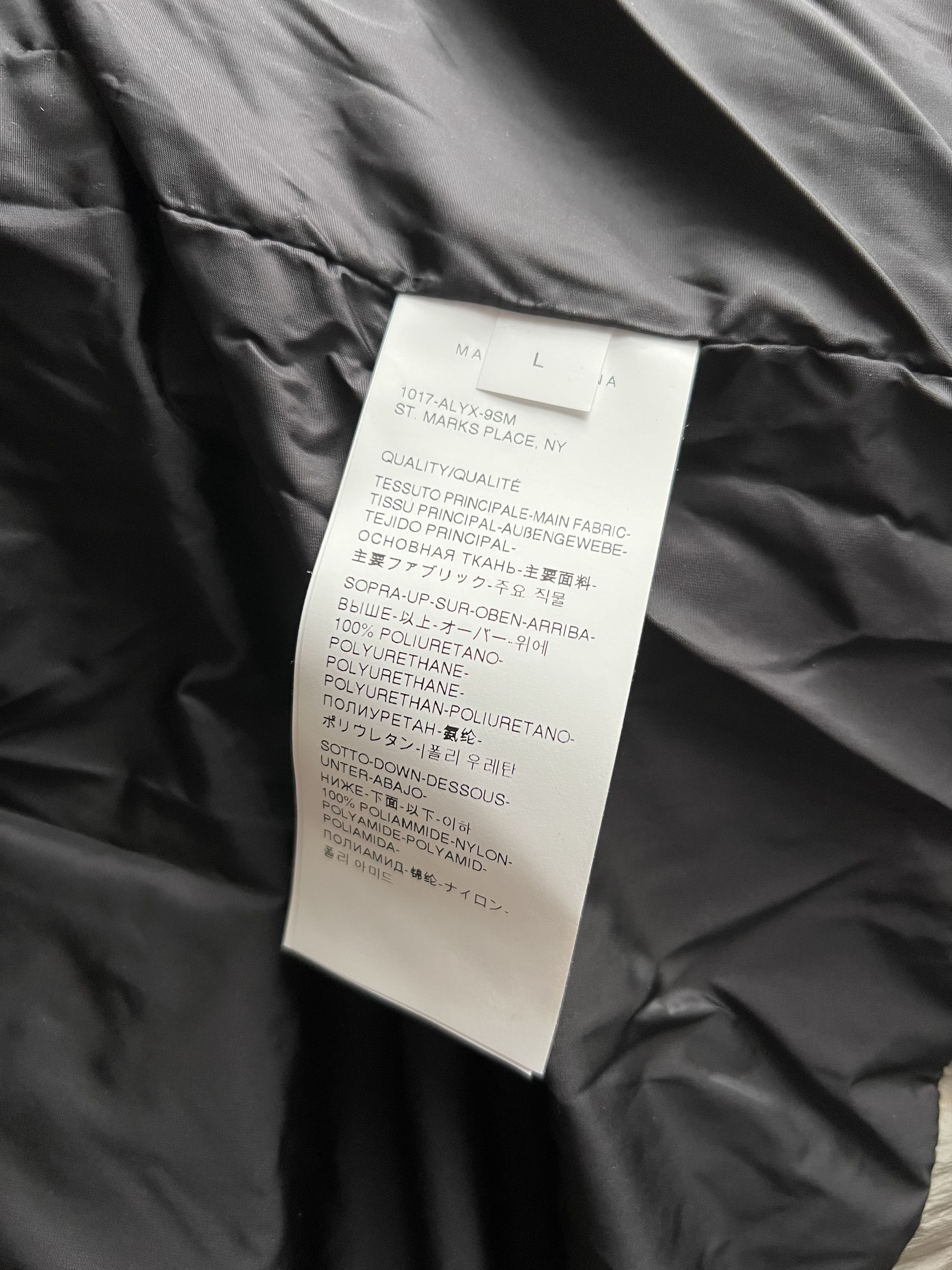 1017 ALYX 9SM × Alyx 1017 Alyx 9SM Nightrider Hooded Iridescent Puffer Jacket Size US L / EU 52-54 / 3 - 10 Thumbnail