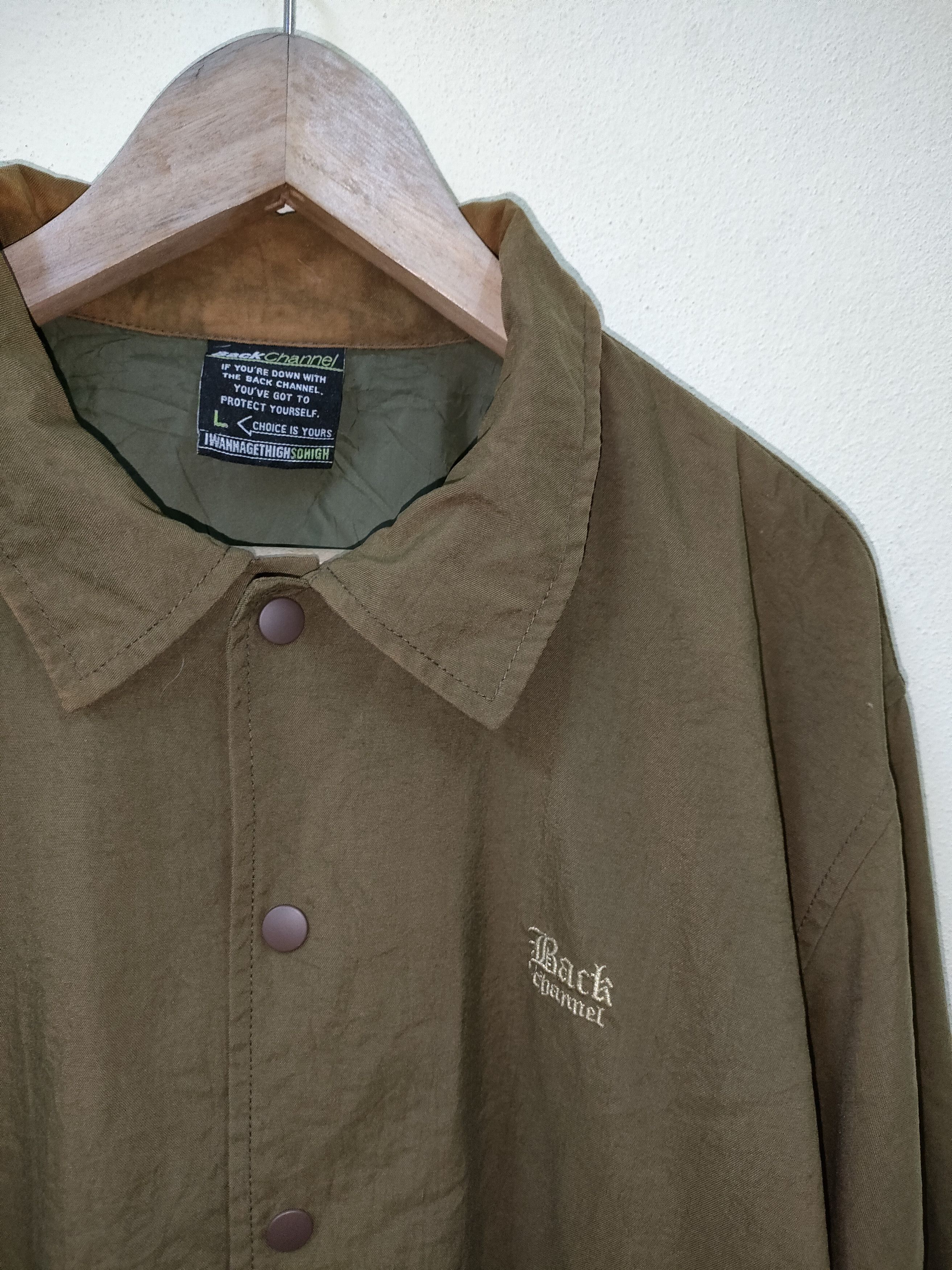 Japanese Brand Back Channel Coach Jacket Size US L / EU 52-54 / 3 - 12 Thumbnail