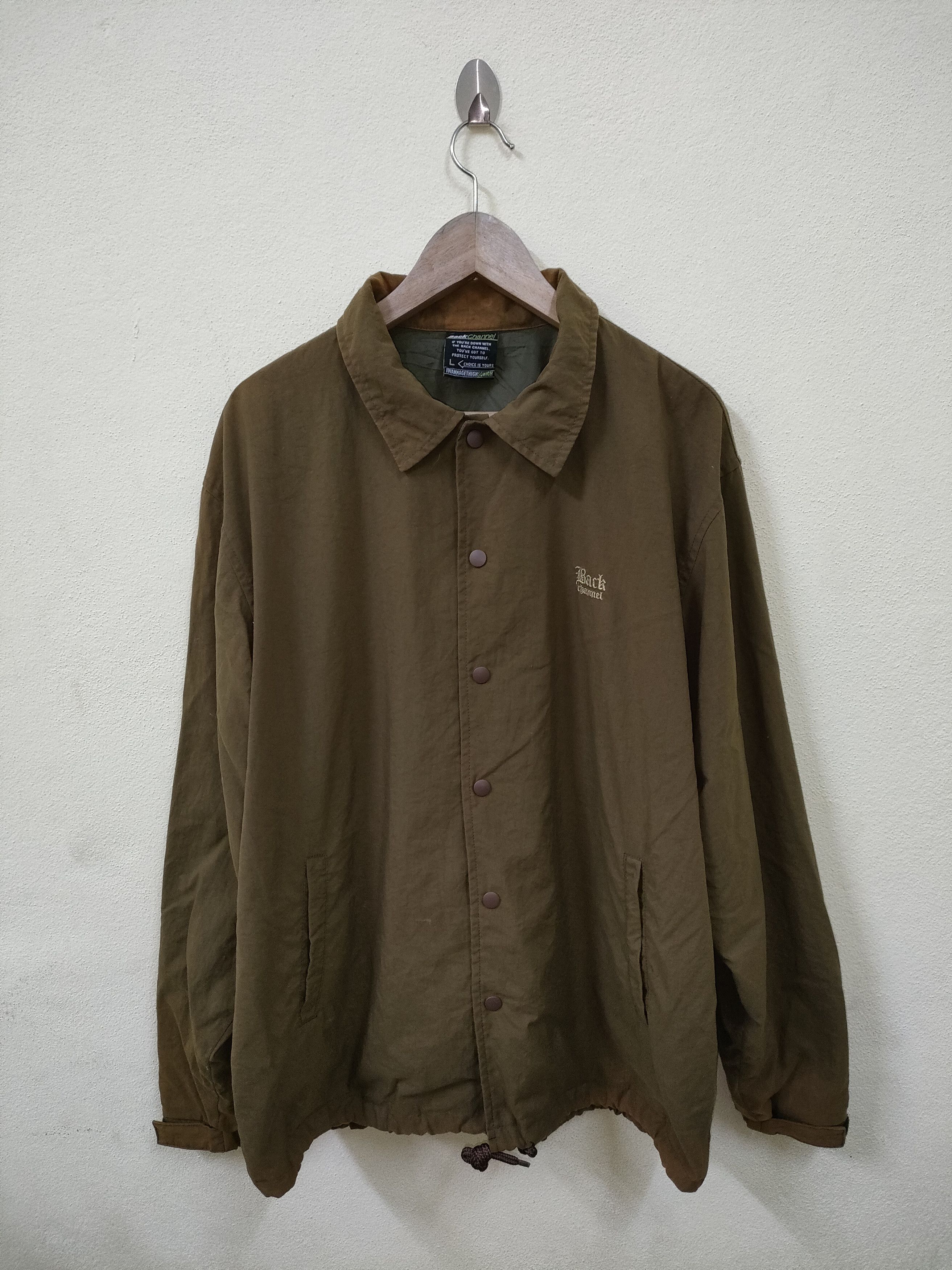 Japanese Brand Back Channel Coach Jacket Size US L / EU 52-54 / 3 - 2 Thumbnail